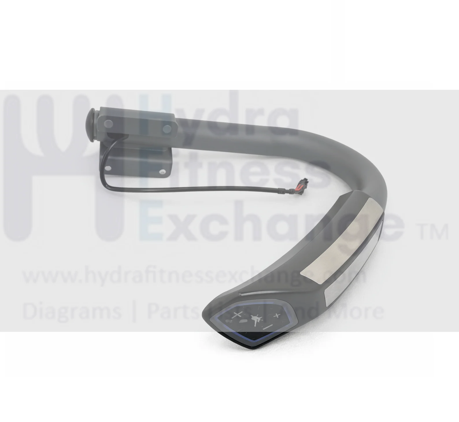 Horizon Fitness TM746 TM499 Treadmill Right Hand Pulse Sensor Grip Set Semi Assembly 1000442239 - Image 2