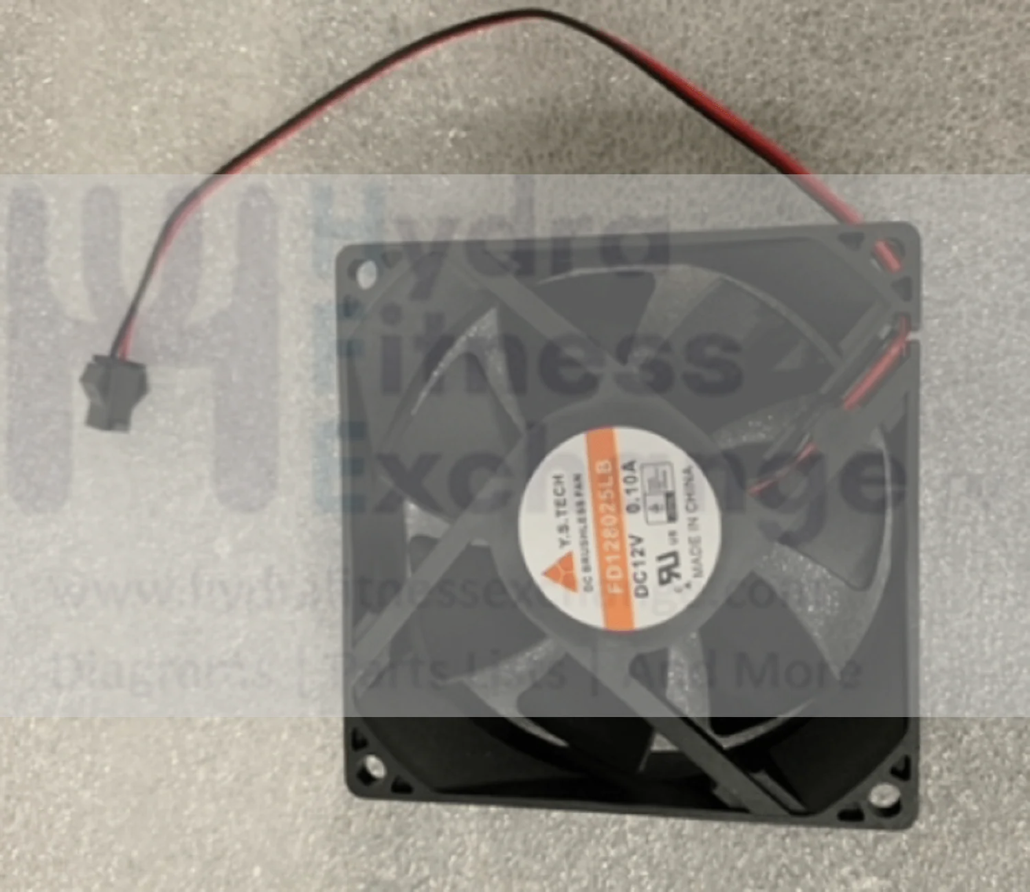 Horizon Fitness TM758B TM1000C Treadmill Cooling Fan 12v 1000437007 - Image 2