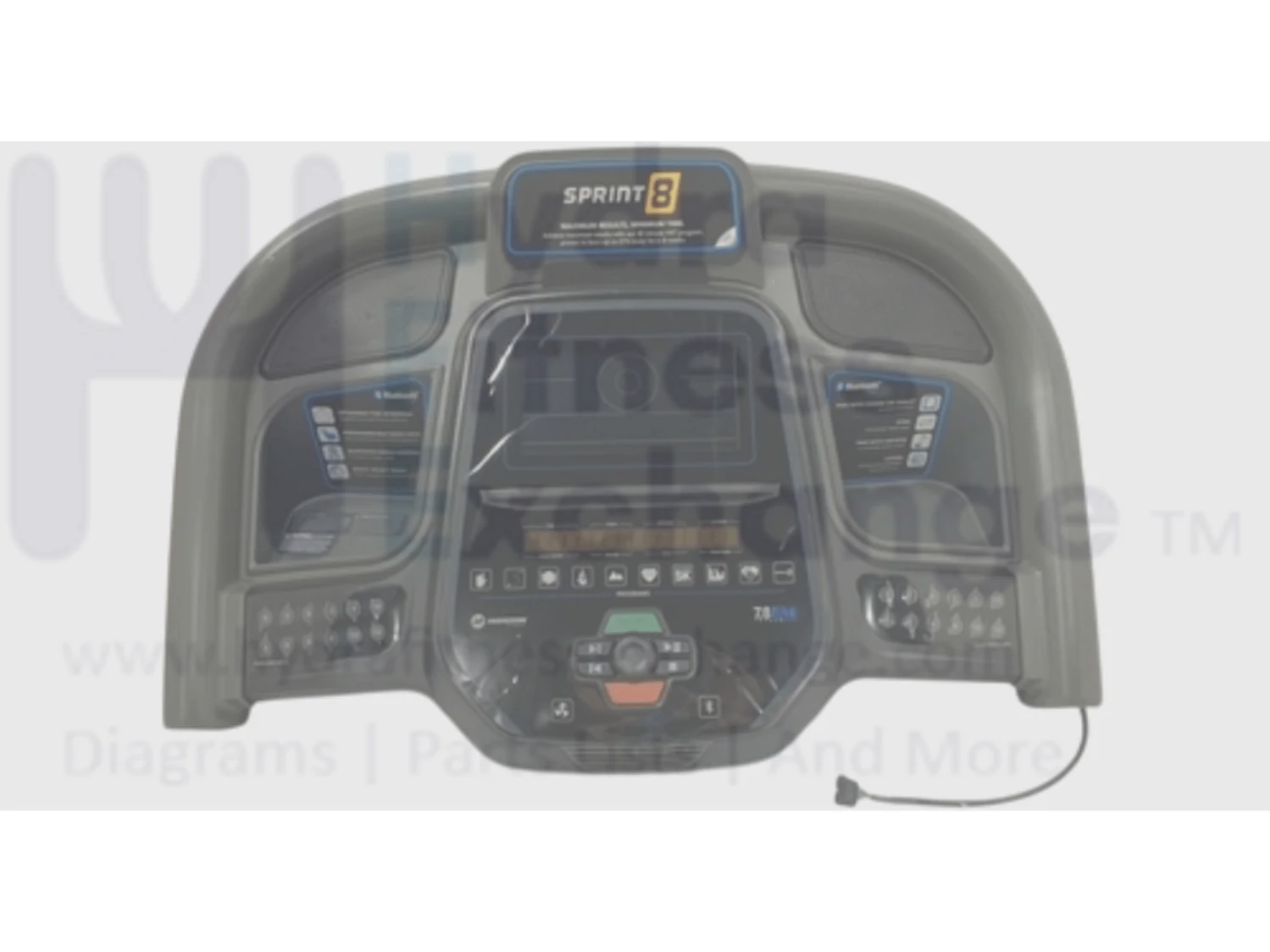 Horizon Fitness TM758B TM1000B Treadmill Display Console set Semi Assembly 1000453637