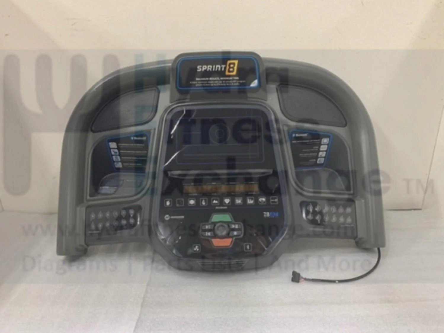 Horizon Fitness TM758B TM1000B Treadmill Display Console set Semi Assembly 1000453637 - Image 2