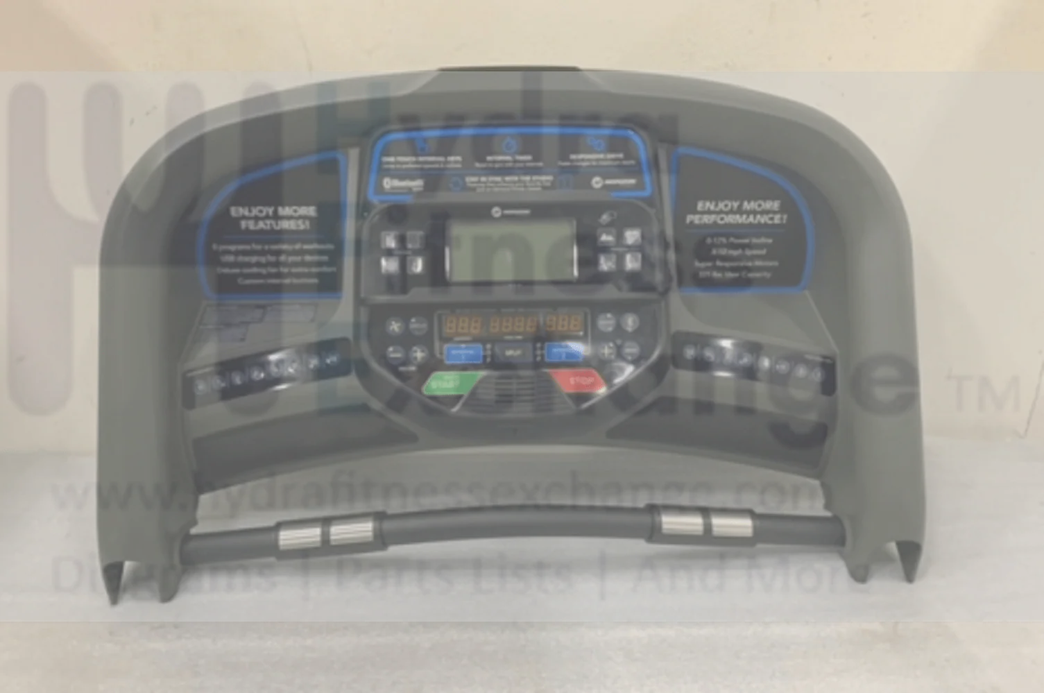 Horizon Fitness TM761 TM1004 Treadmill Display Console Set Semi Assembly 1000459402 - Image 2