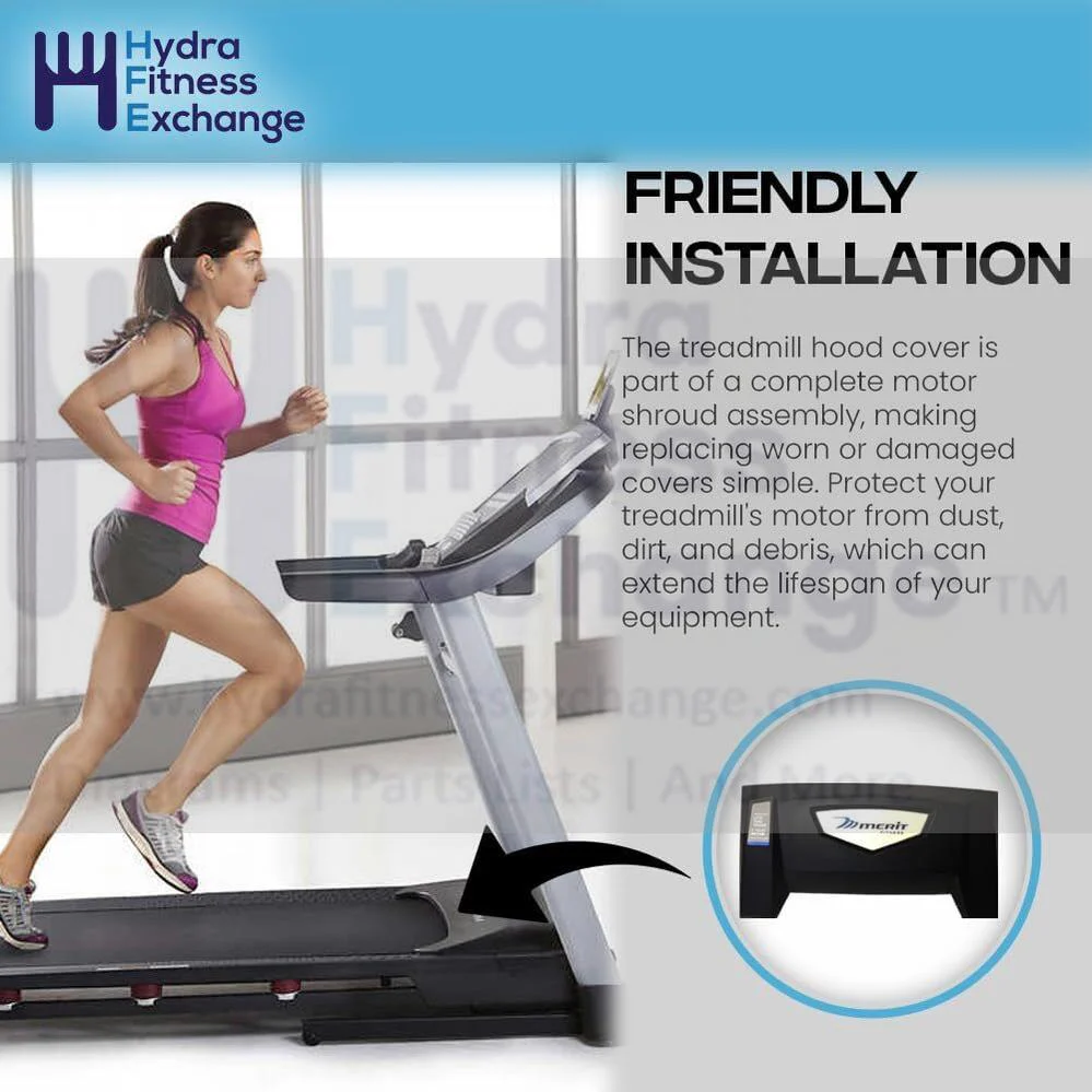 Horizon Fitness TM761 TM1004 Treadmill Motor Hood Shroud Cover 1000444632 - Image 4