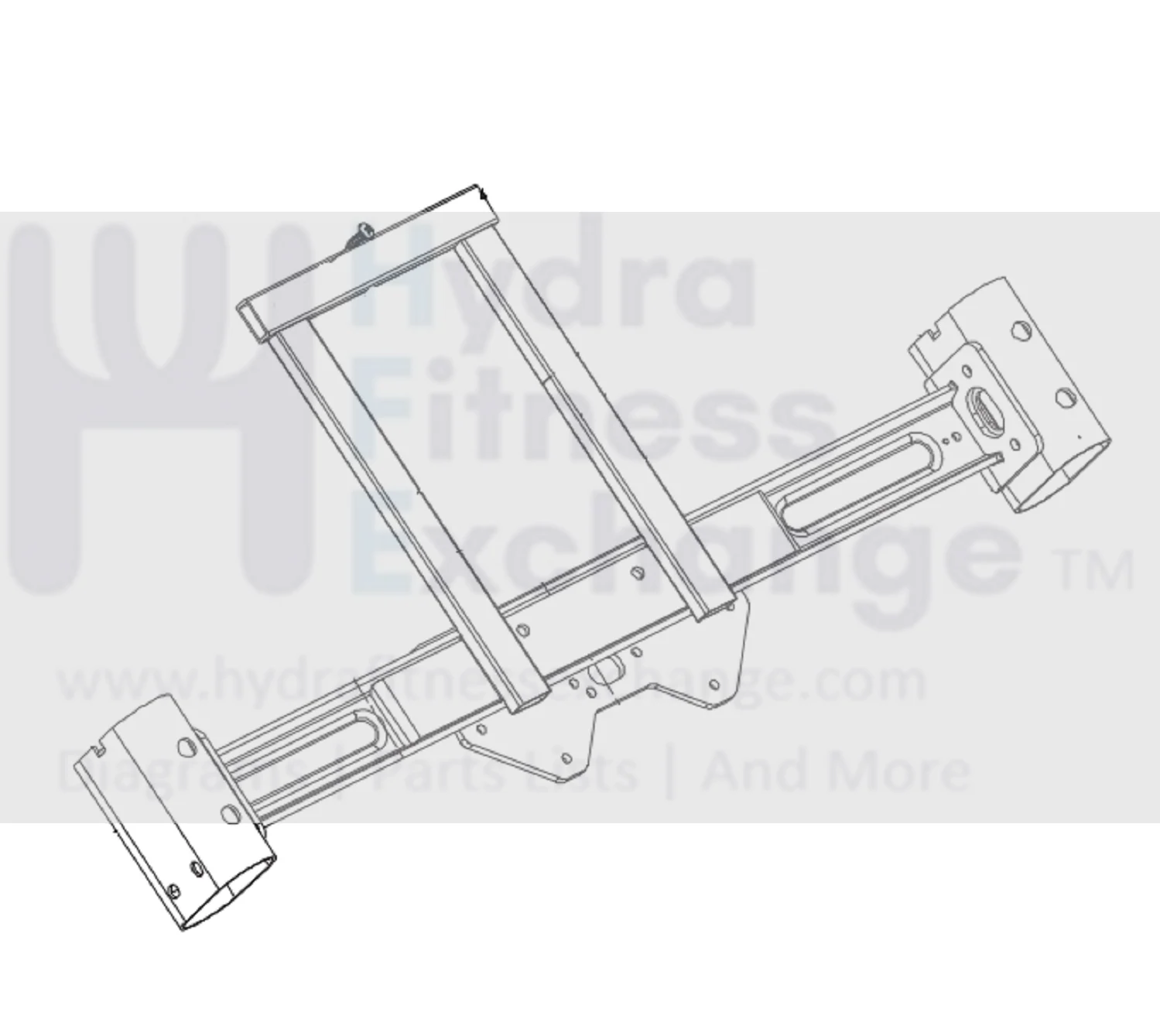 Horizon Fitness TM765 TM1002C Treadmill Console Base Frame Set 1000458492