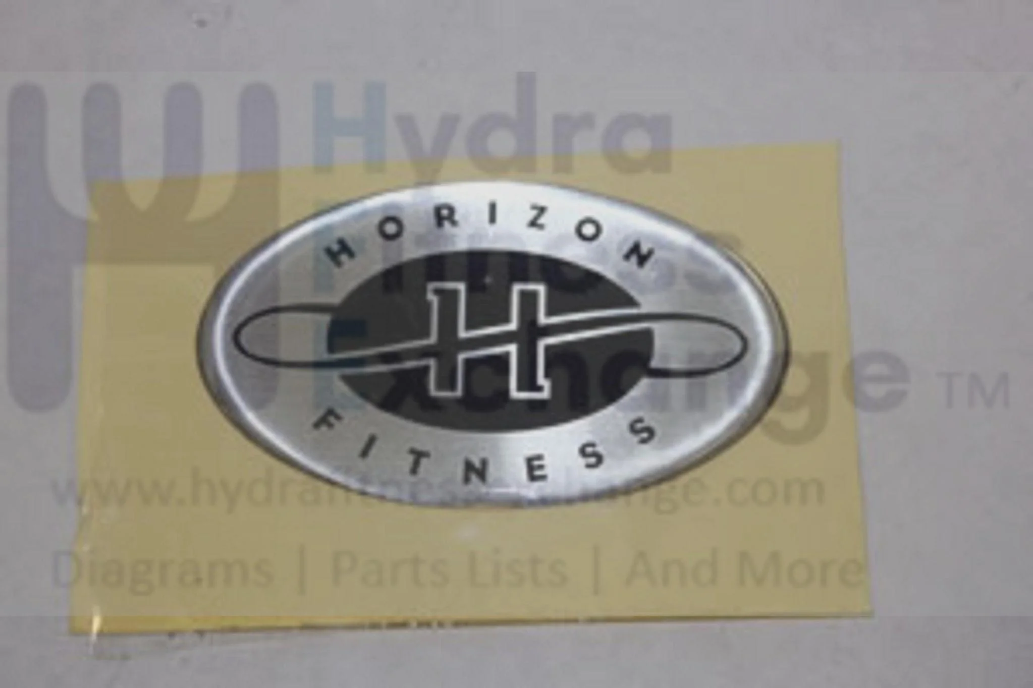 Horizon Fitness Treadmill Console Decal Logo 006089-A
