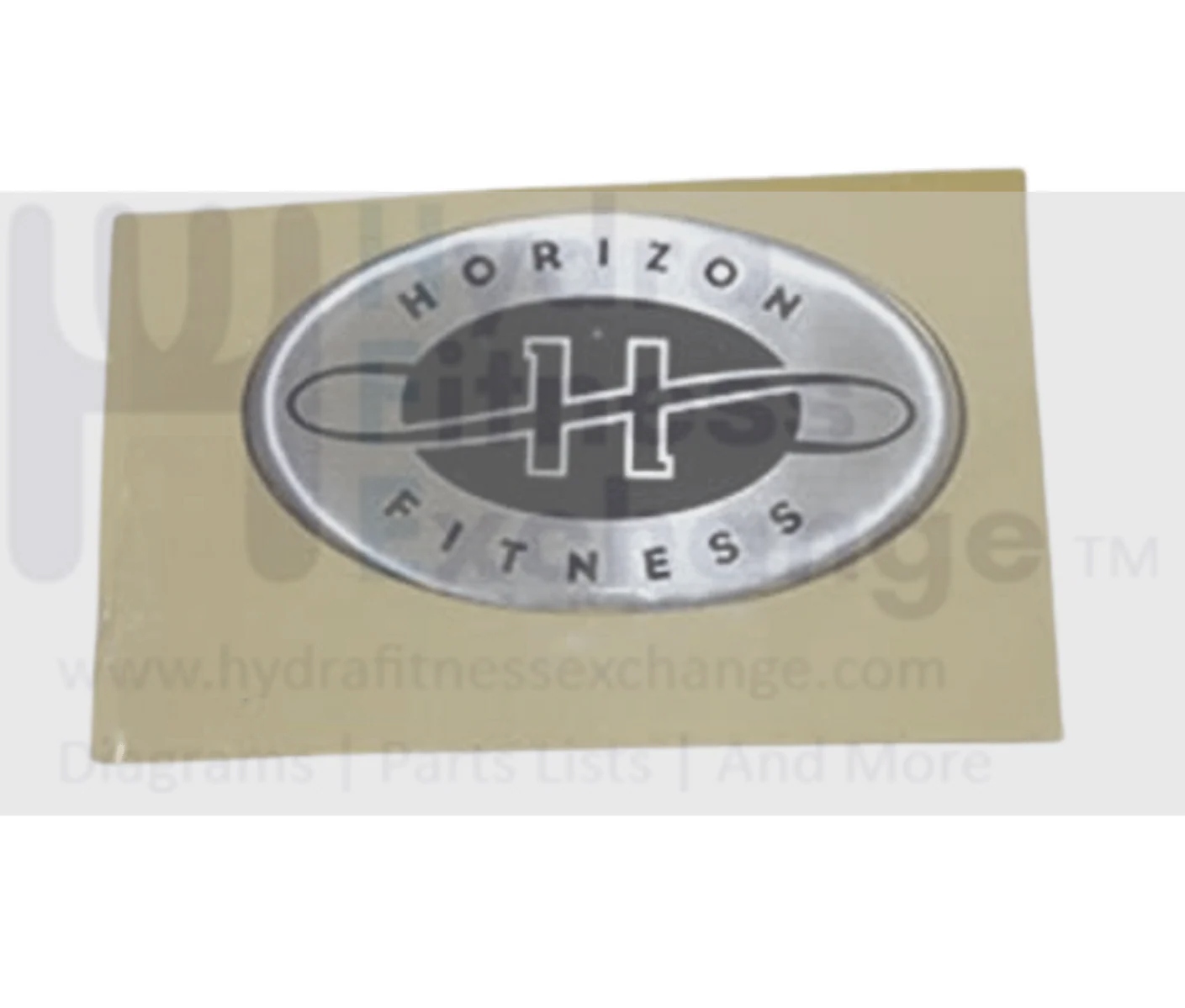 Horizon Fitness Treadmill Console Decal Logo 006089-A - Image 2