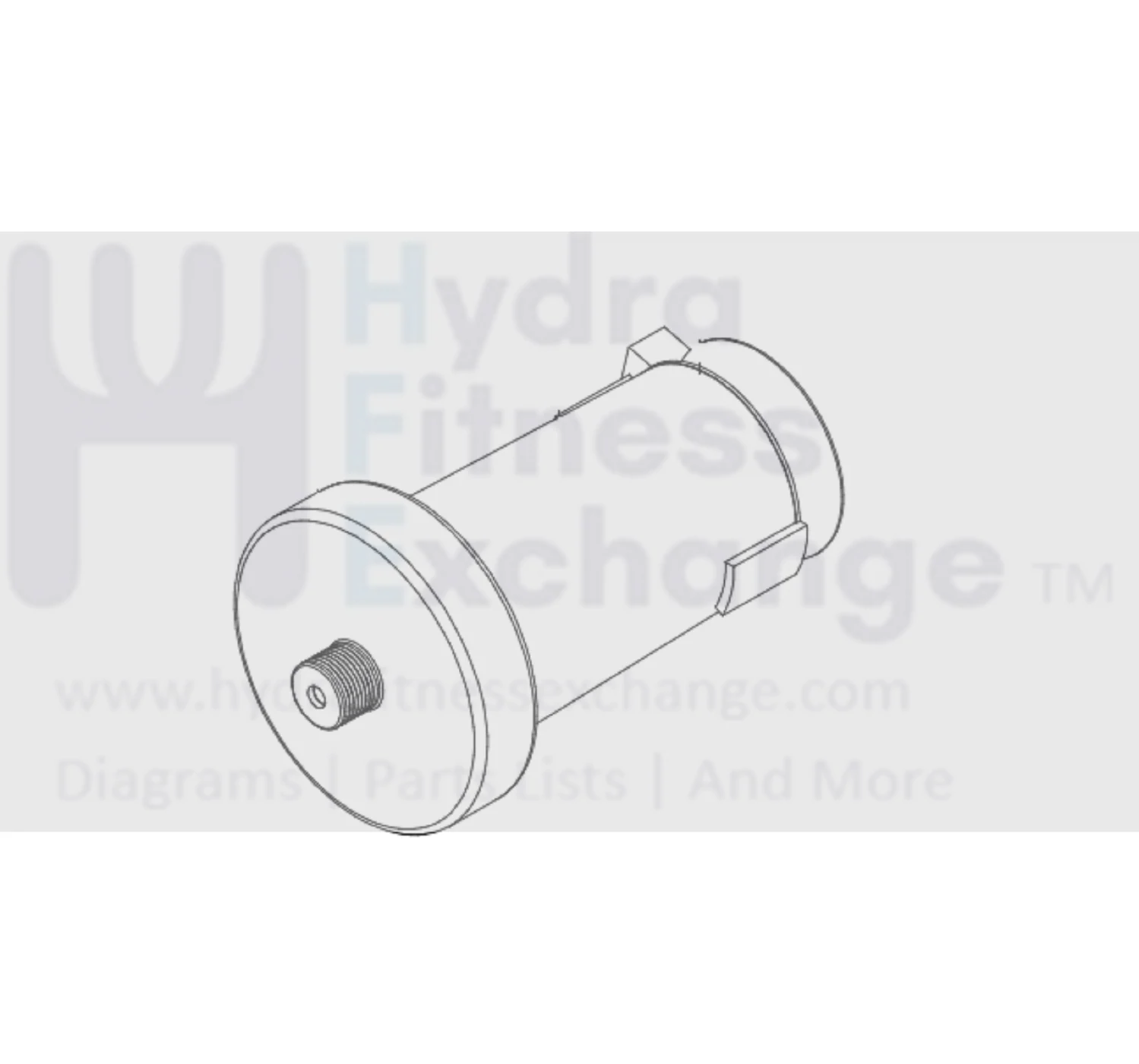 Horizon Fitness Treadmill Dc Drive Motor Set Semi Assembly 1000444919