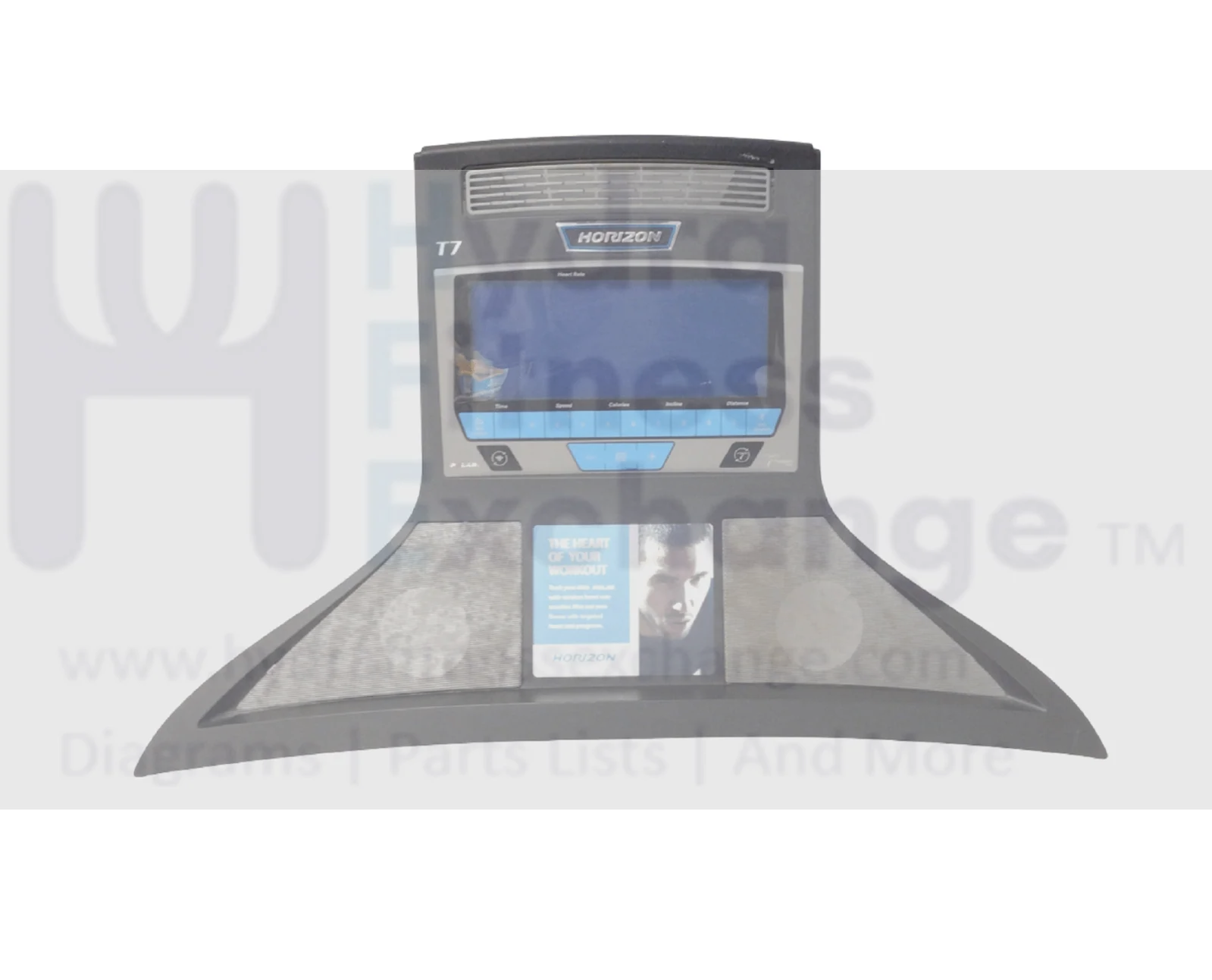 Horizon Fitness Treadmill Display Console Panel 1000343298 & 1000343831