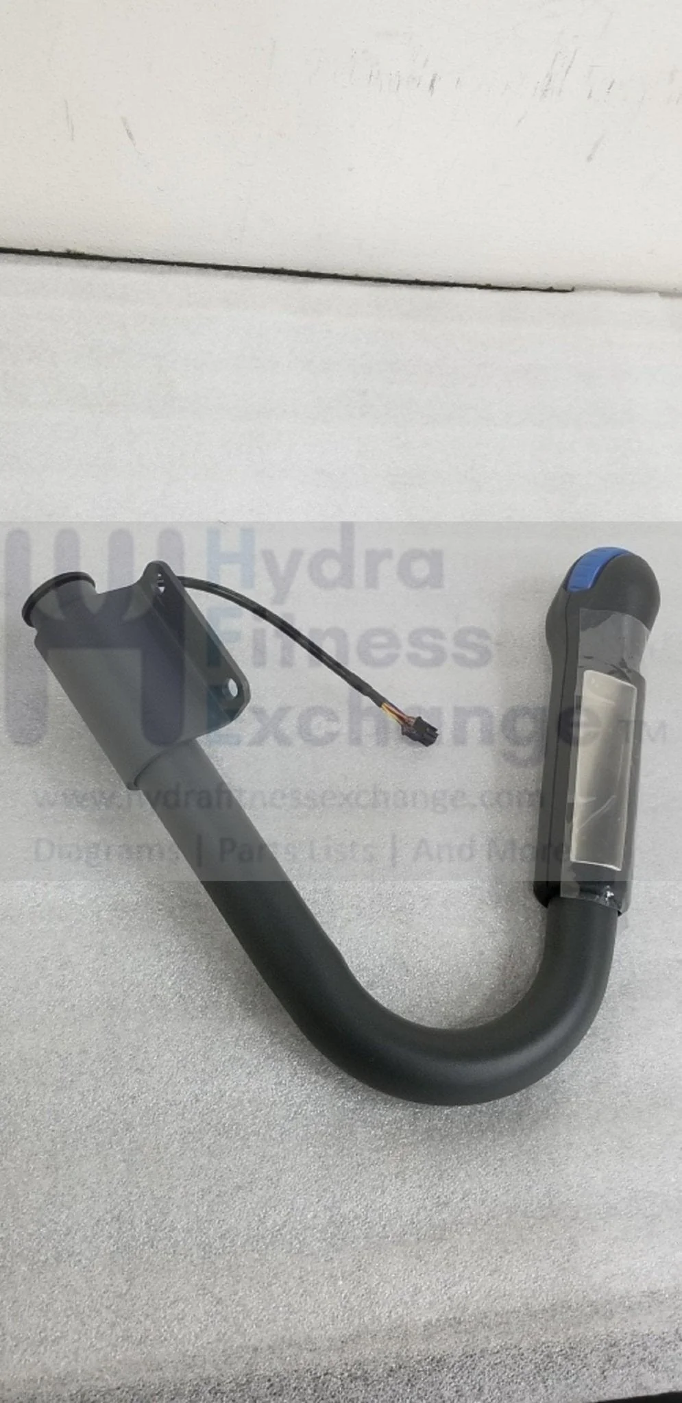 Horizon Fitness Treadmill Left Heart Rate Hand Pulse Grip Set Semi Assembly 1000444923 - Image 2