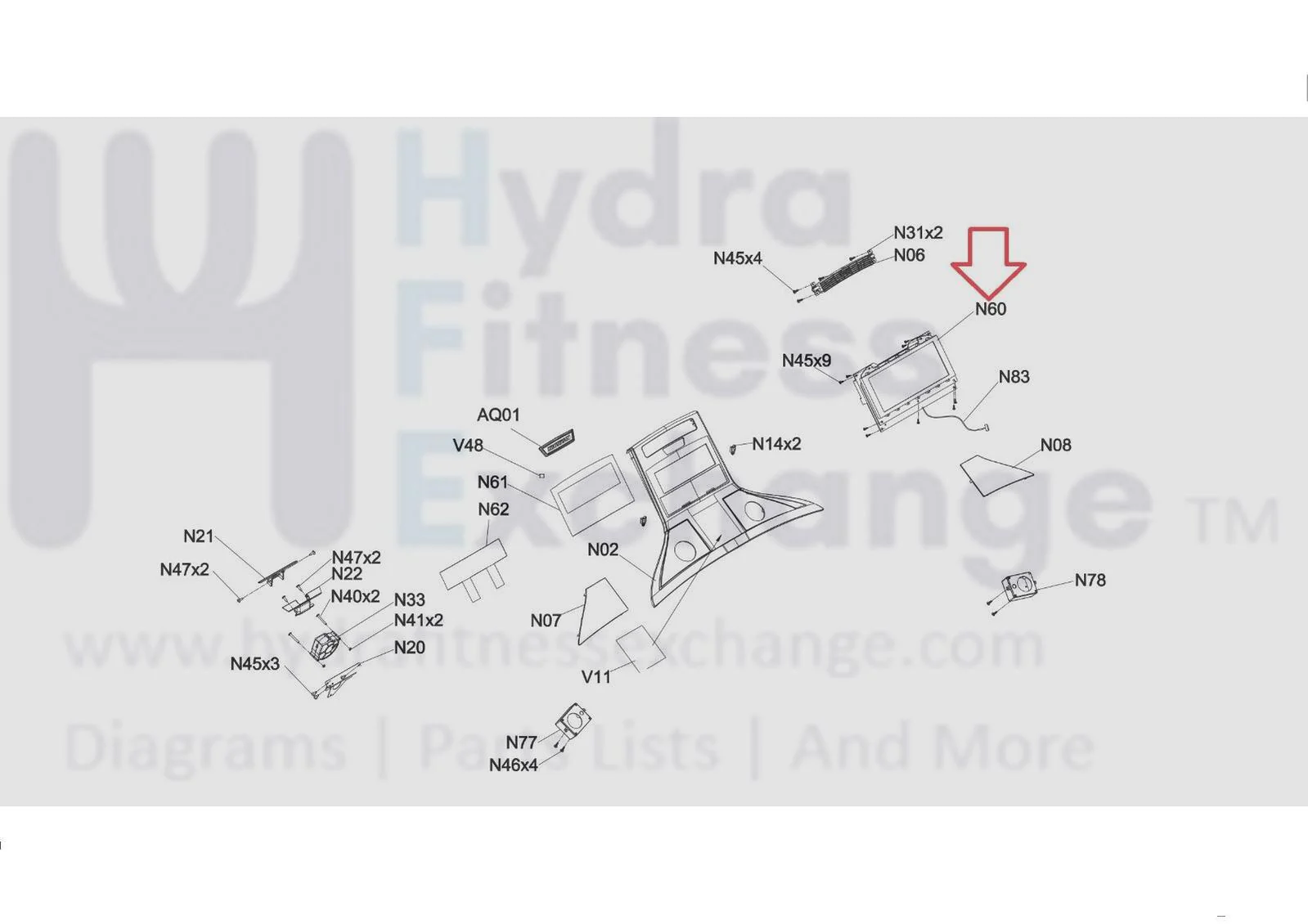 Horizon Fitness Treadmill Lower Motor Control Board Controller 1000388695 - Image 3