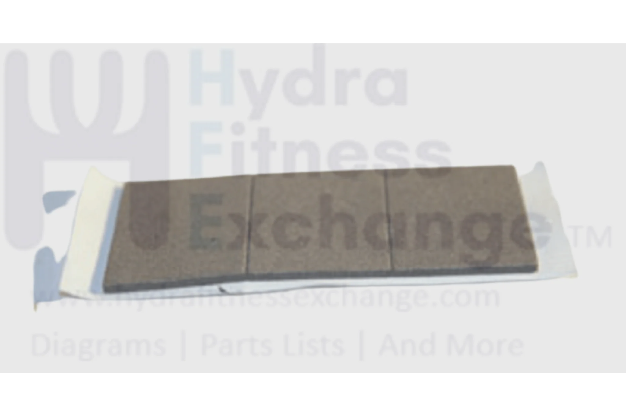 Horizon Treadmill One Side Single Foam Pad Black 27 x 20 x 1.5T 1000097464 - Image 2