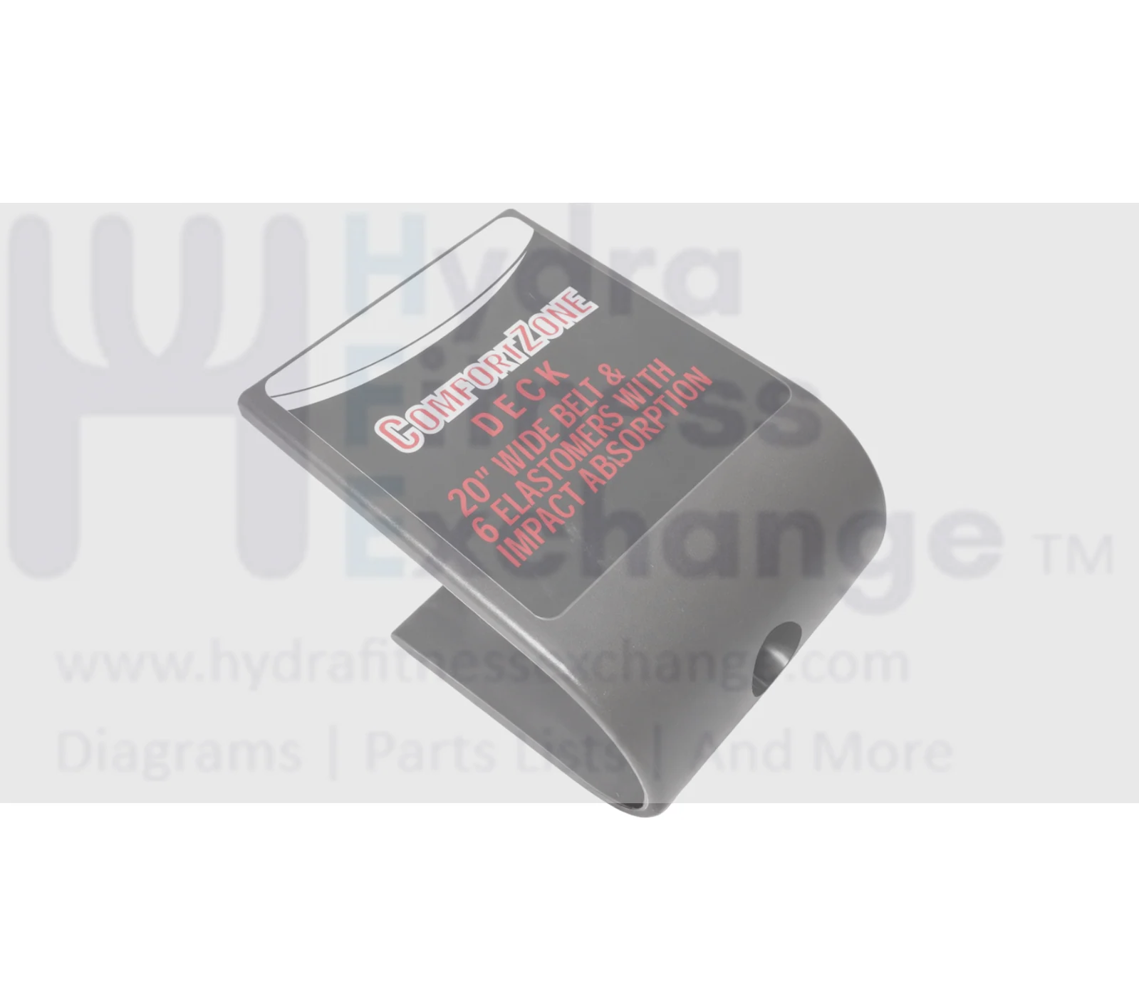 Horizon Fitness Treadmill Right Side Rail End Cap 000388-DB
