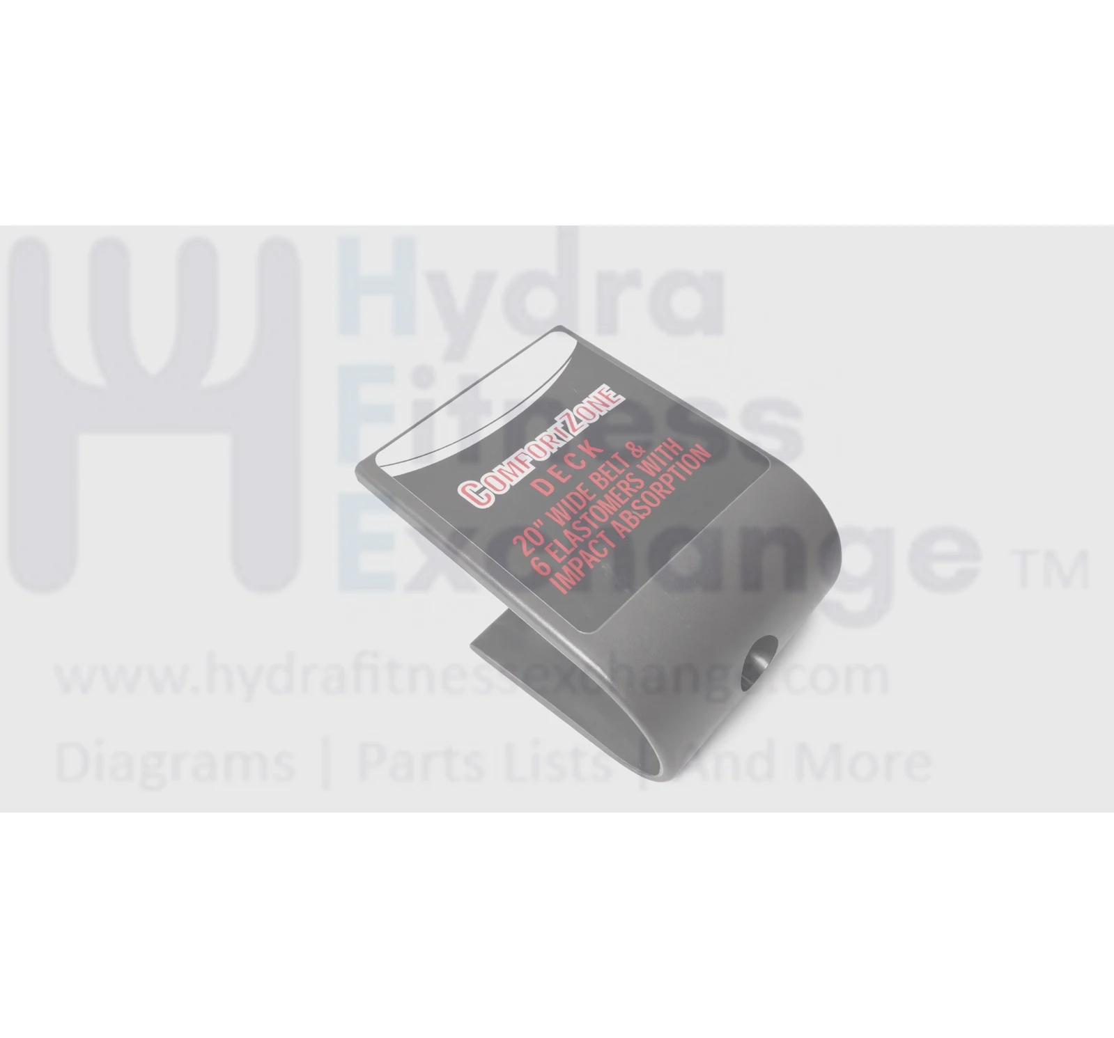 Horizon Fitness Treadmill Right Side Rail End Cap 000388-DB - Image 2