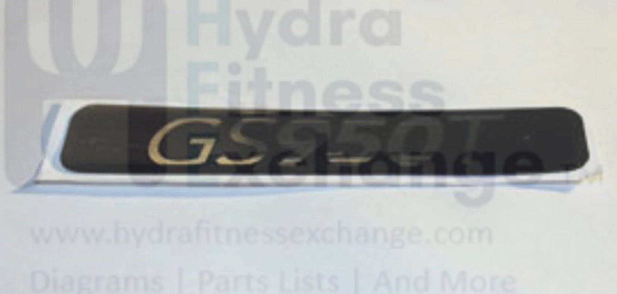 Horizon Fitness Treadmill TM626 TM655 Poly Model Sticker 1000104164 - Image 2