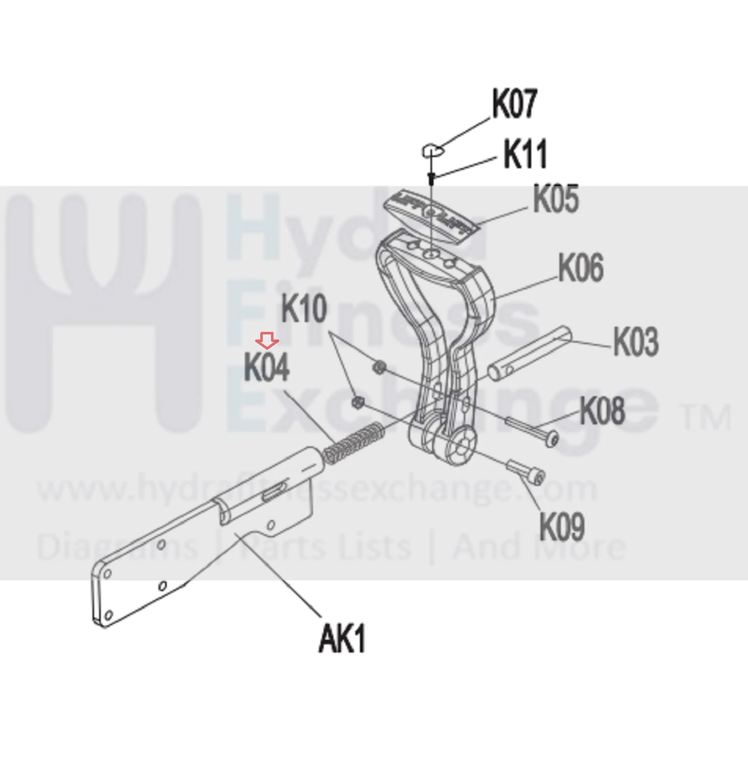 Horizon Fitness Livestrong Elliptical Compress Spring 2.2x14.2x63mmx13N 65Mn 1000114002 - Image 2