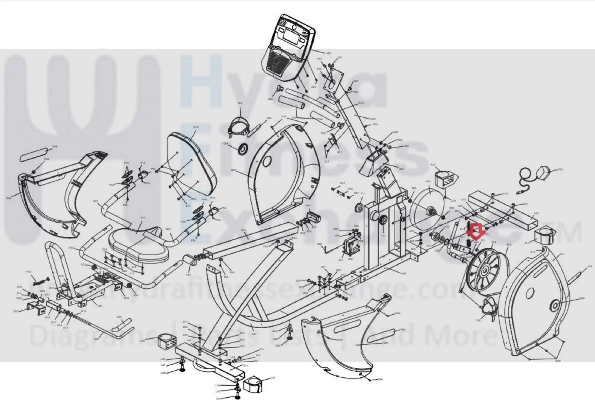 Horizon Matrix Merit Tempo Vision Fitness Stationary Bike Flat Washer 6.2x19x2.0T 020438-00 - Image 3
