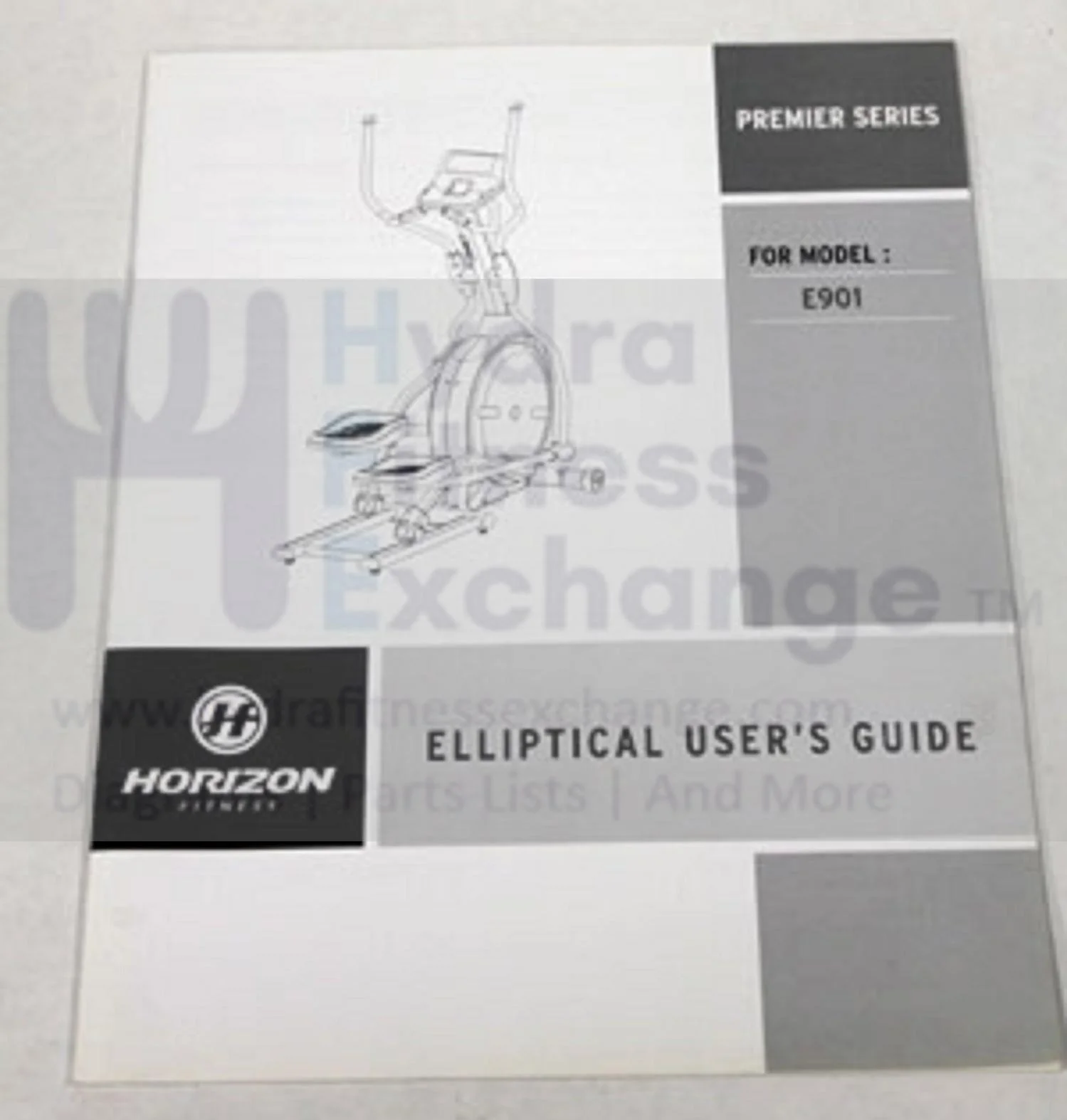Horizon Merit Fitness EP230C EP230 EP230B EP230D E901-SM Elliptical Owner's User's Manual 1000091813 - Image 2