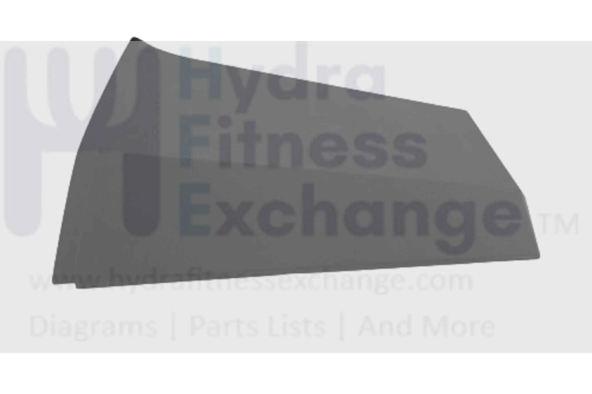Horizon T202-4 - T202-06  Fitness Treadmill Left Side Rail Cover 1000329444