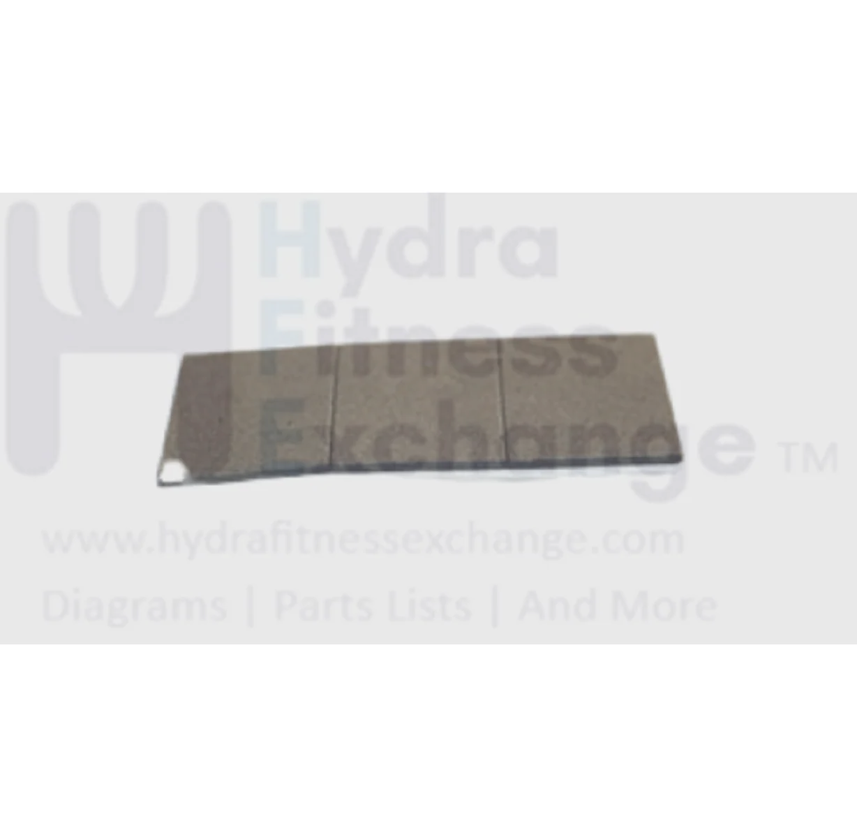 Horizon Treadmill One Side Single Foam Pad Black 27 x 20 x 1.5T 1000097464