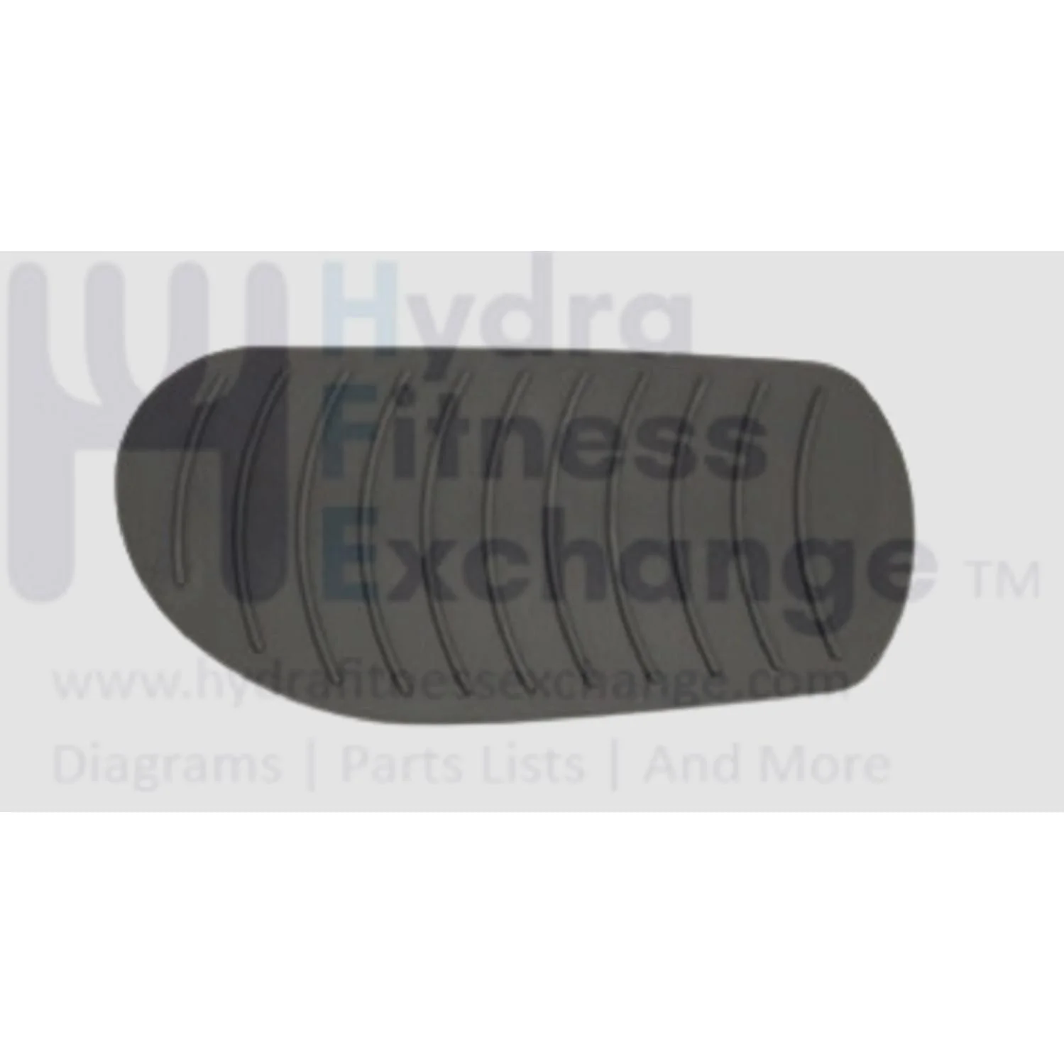 Vision Fitness Elliptical Left Foot Pedal Pad 062389-AA