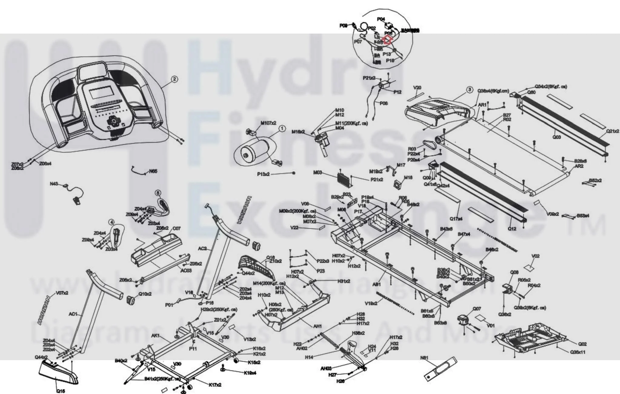 Horizon Fitness Treadmill Breaker Switch Connecting Cable 120mm 019354-A - Image 2