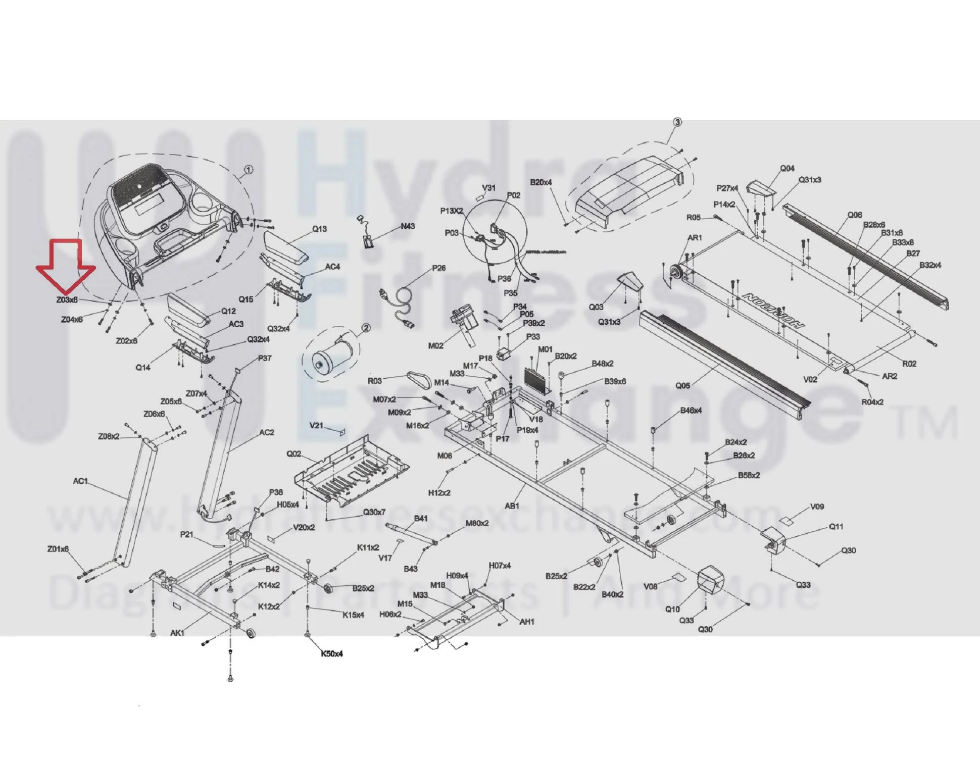Horizon Vision Merit Fitness Stationary Bike ARC Washer 6.2x18.0x1.5T 020486-A - Image 2