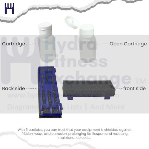 Hydra Fitness Exchange Silicone Lubricant Stivk - Cartridge Refill - Recharge Kit - Works With Treadlube - Easy to Use P/N TDLBREFILL - MADE IN USA - Image 7