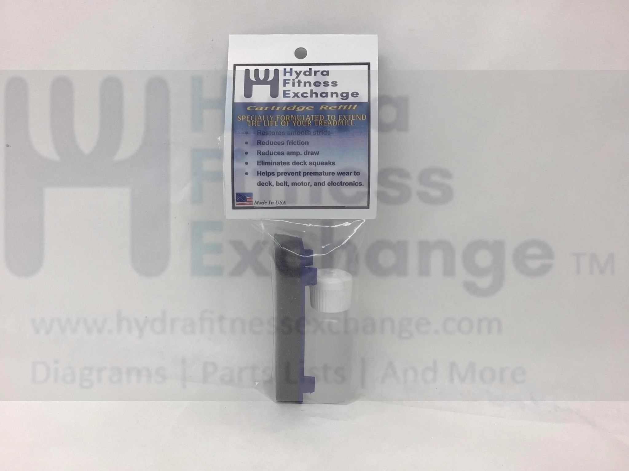 Hydra Fitness Exchange Silicone Lubricant Stivk - Cartridge Refill - Recharge Kit - Works With Treadlube - Easy to Use P/N TDLBREFILL - MADE IN USA - Image 8