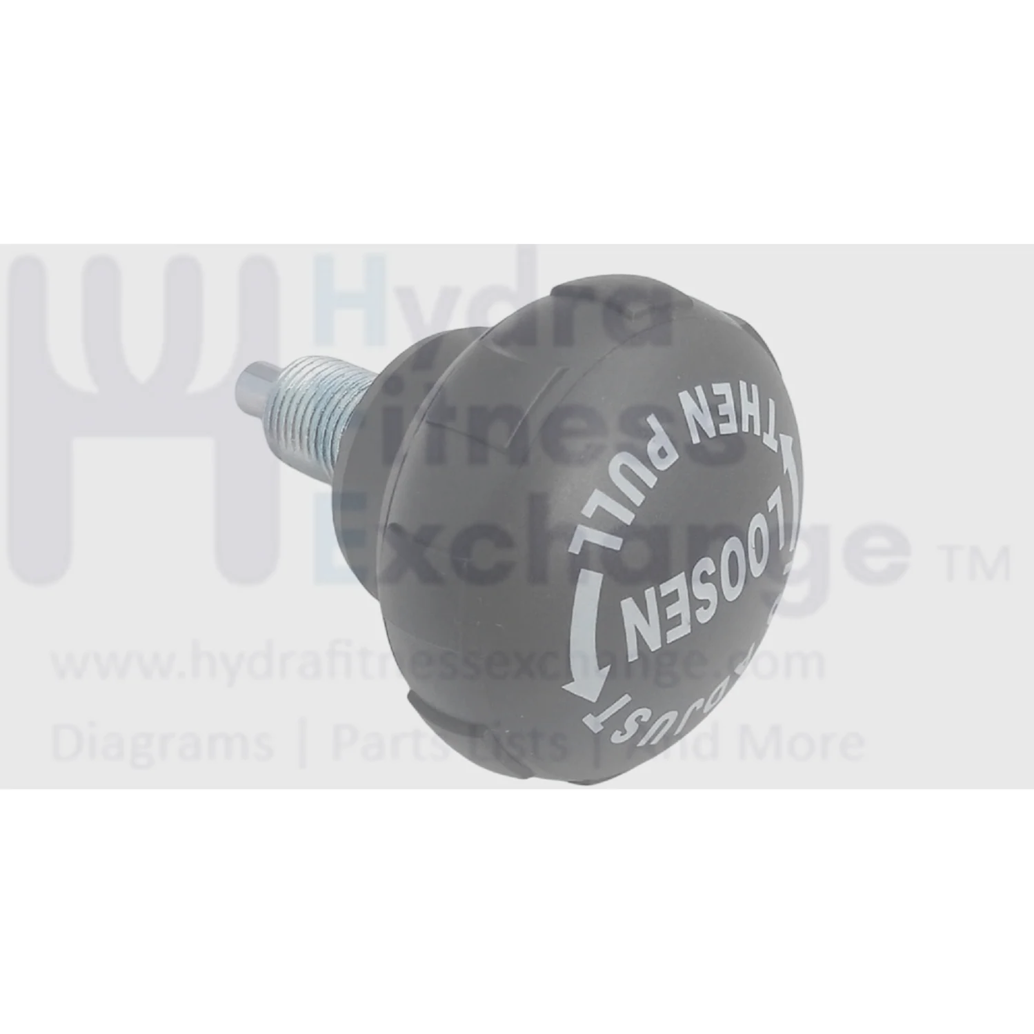 Hydra Fitness Exchange Pull Pin 58MM Knob Pop Pin M16 Thread for Stationary Bike Resistance Adjustment Replacement Part - Image 3