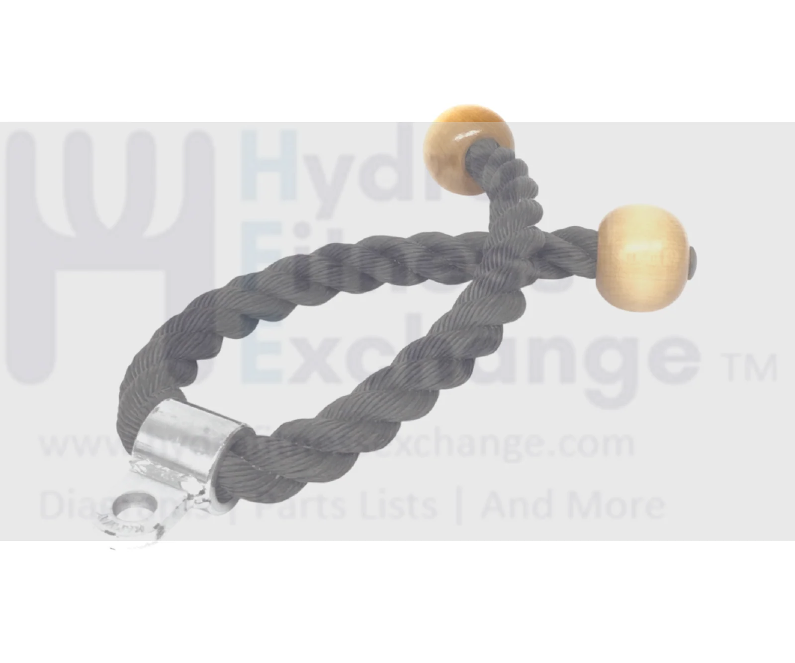 Hydra Fitness Exchange Strength System Triceps Rope with Wooden Ends 12-100-39