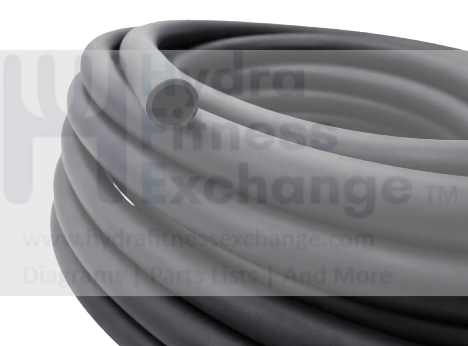 Hydra Fitness Exchange TPU Rubber Handlebar Grip Hard Qty Per 1 Meter