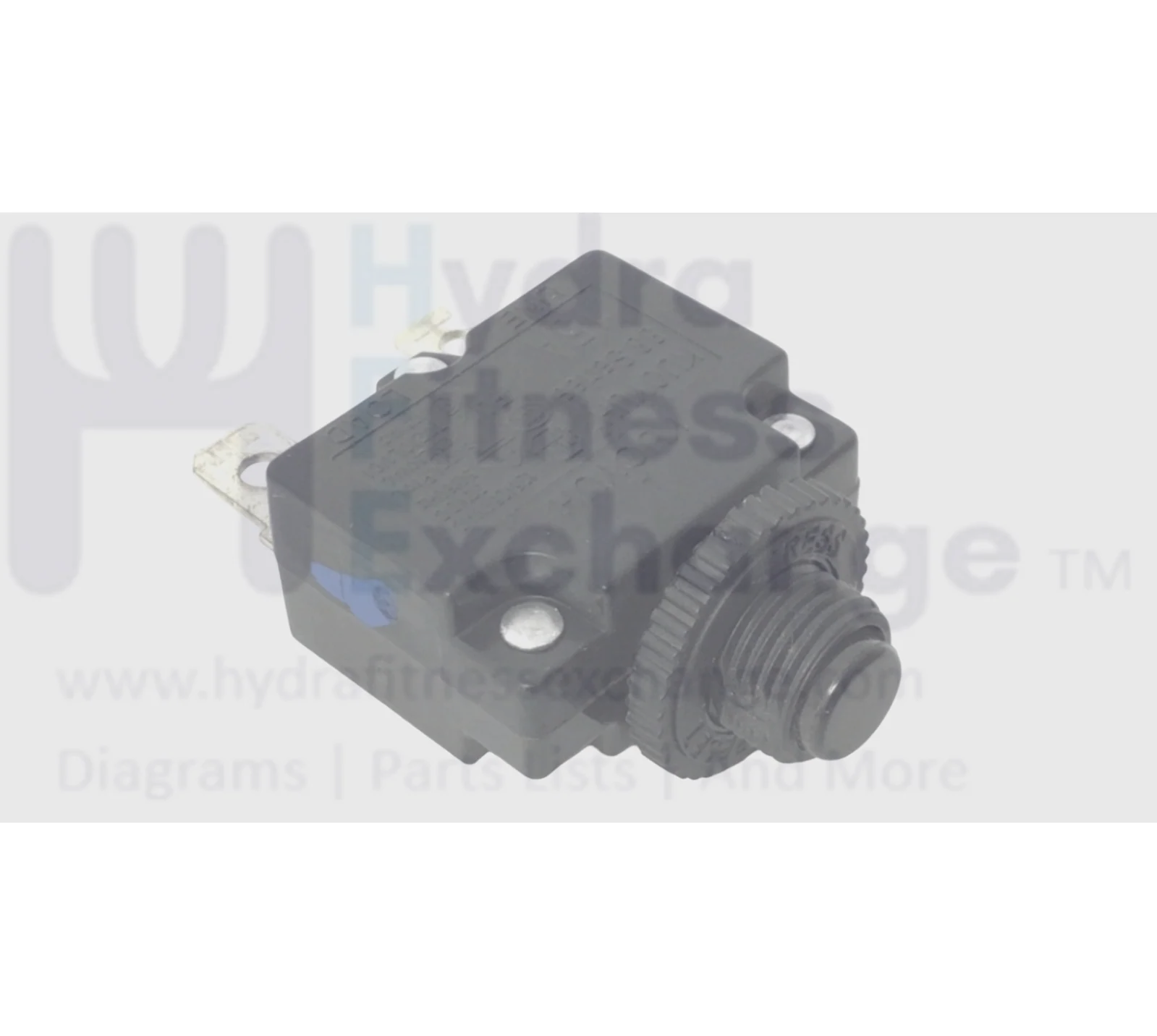 Hydra Fitness Exchange Treadmill Power Entry Circuit Breaker 15A 032016