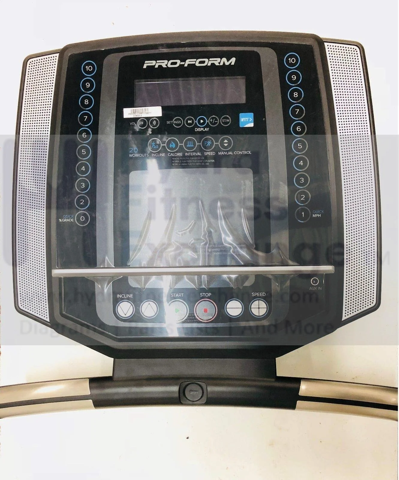 Icon Health & Fitness, Inc. Display Console 392325 ETPF49617 392255 Works W Proform 525 CT - PFTL496170 Treadmill - Image 5