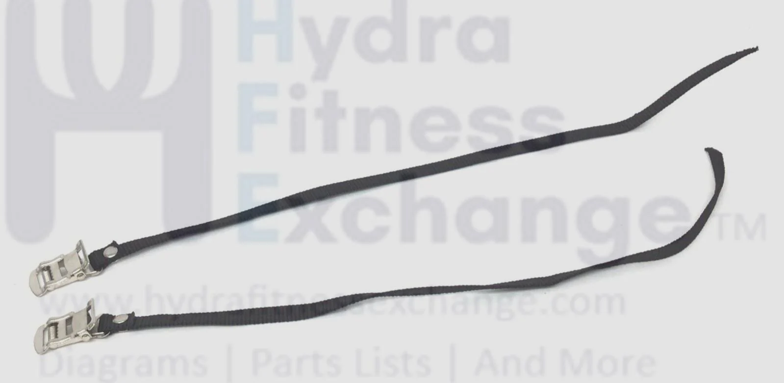 Icon Health & Fitness Indoor Cycle Foot Pedal Strap Pair For Bowflex Keiser Schwinn