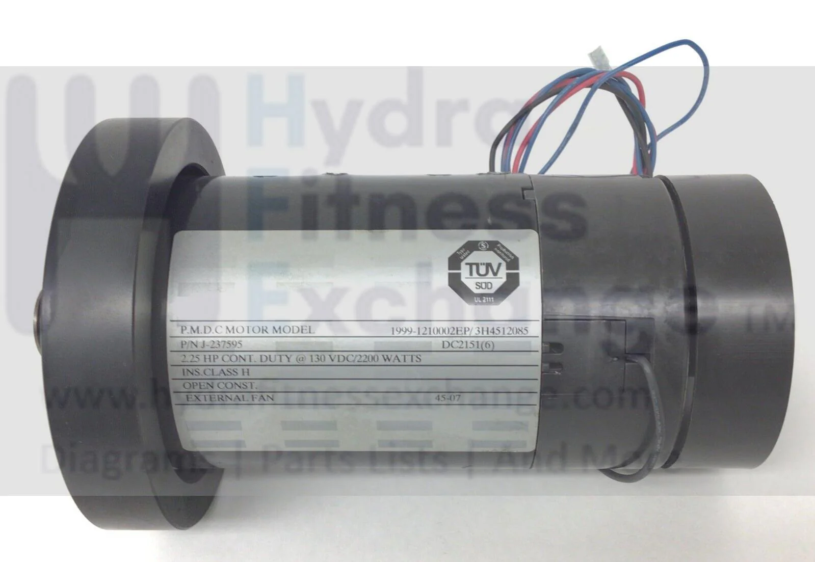 Image Epic Nordictrack Treadmill Dc Drive Motor with Flywheel MFR J-23795 286633