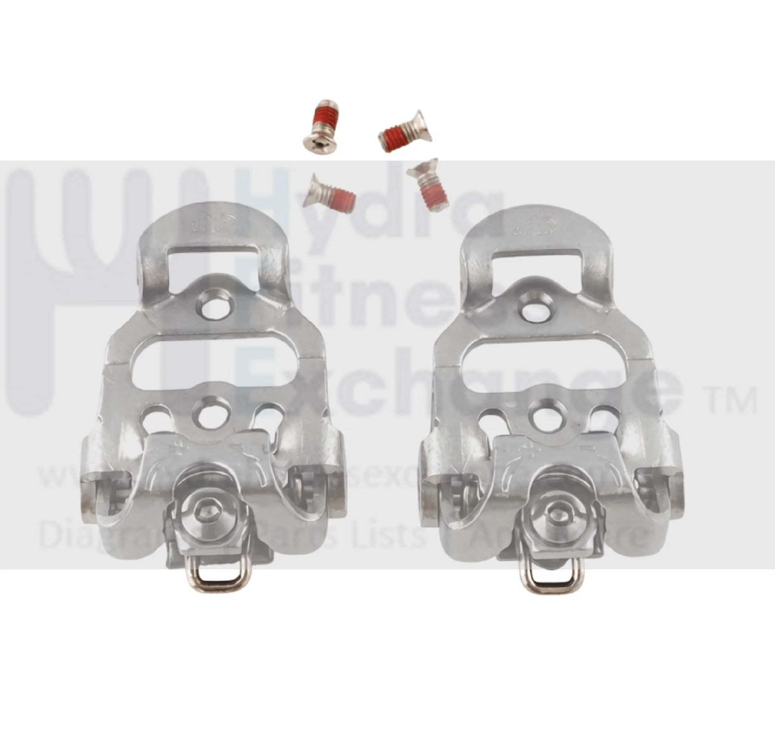 L & R Foot Pedal Pair SPD Cleat Clip fit JD-029 For Stationary Bike - Image 2