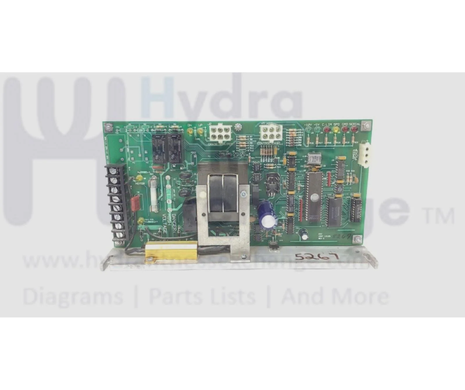 Landice 8700LTD Treadmill Motor Control Board Original Screw On Connectors 70080