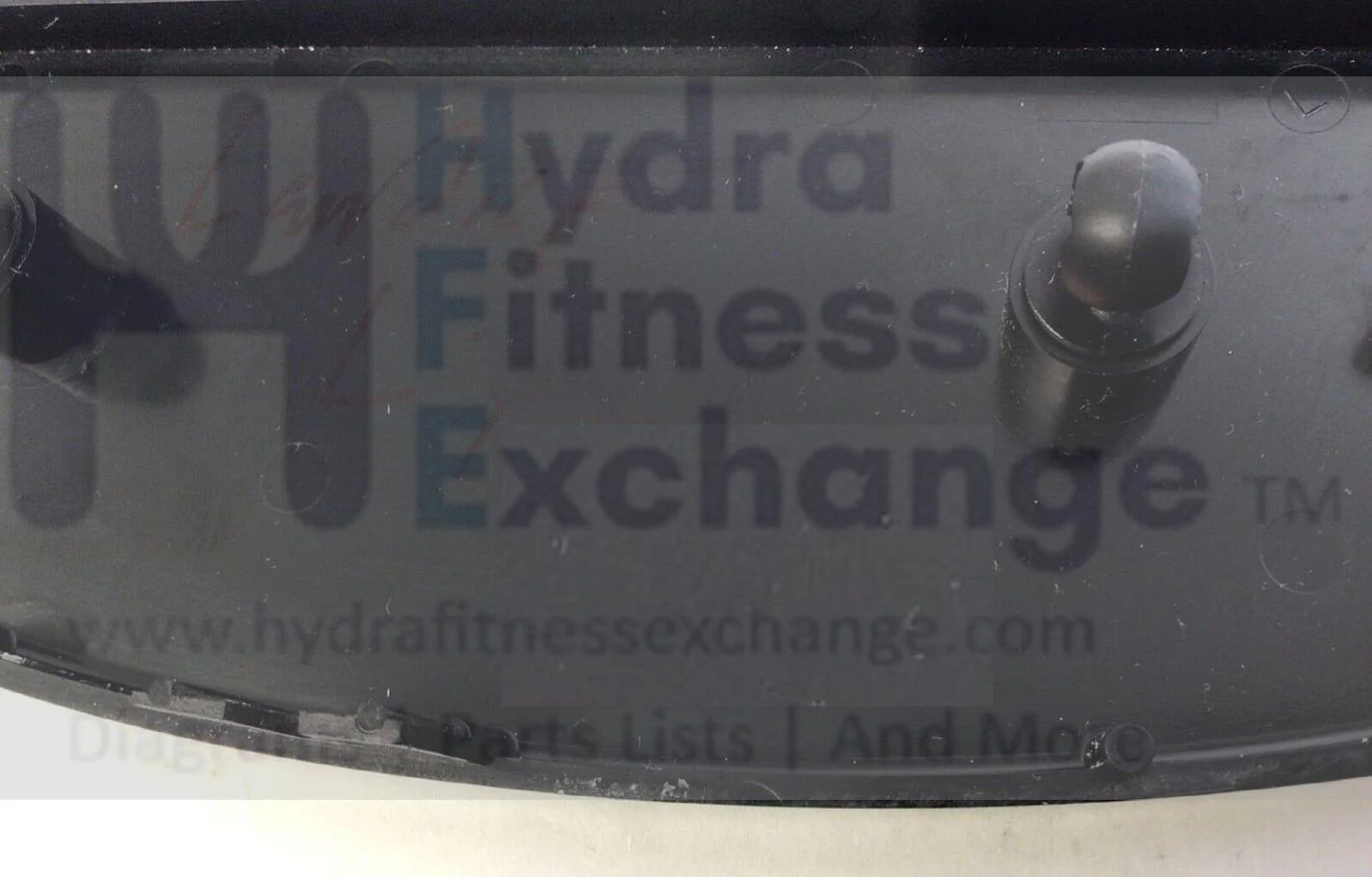 Landice L7 Treadmill Upright Black End Cap - Image 3