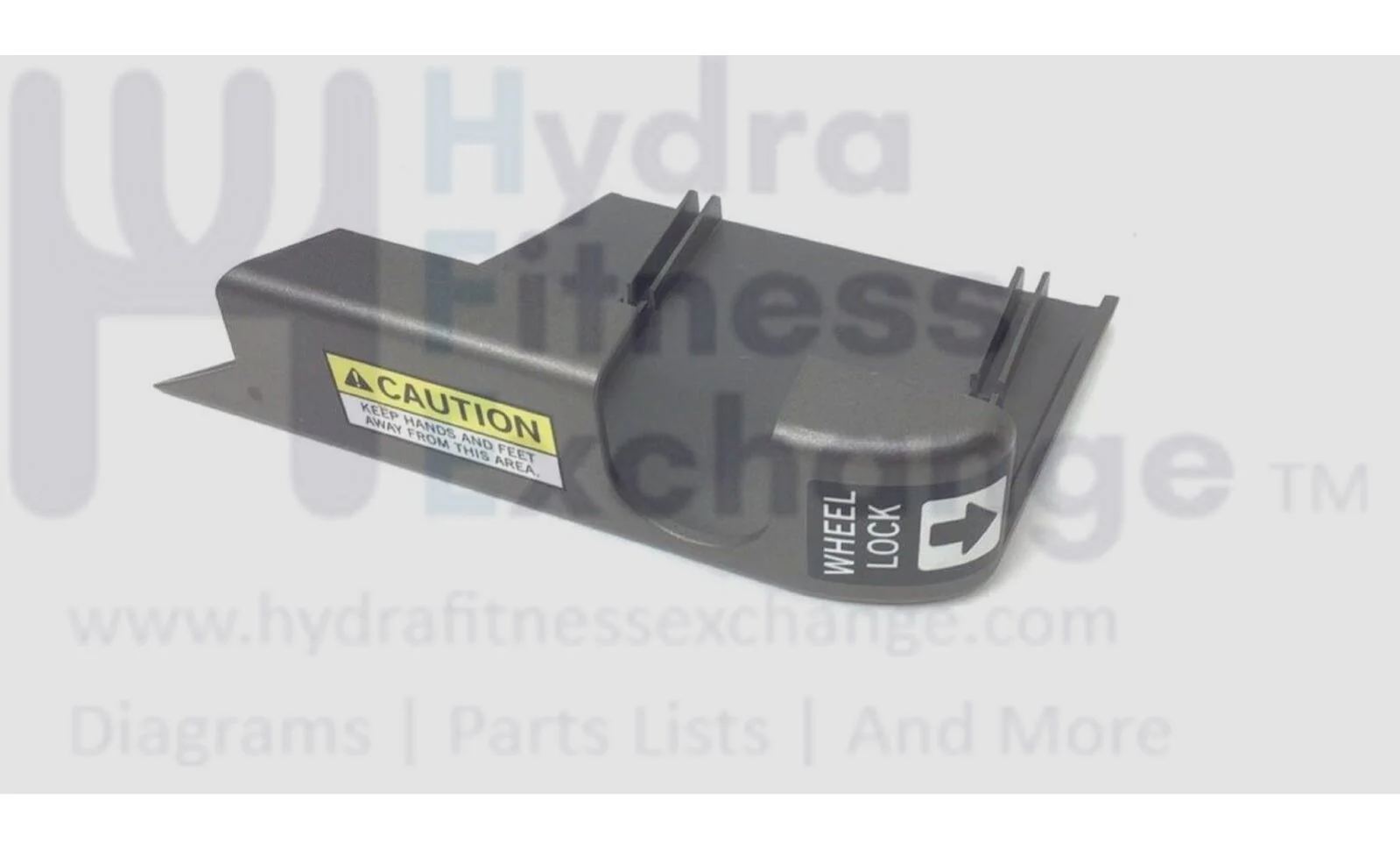 Left Wheel Lock Shroud Treadmill Cardio