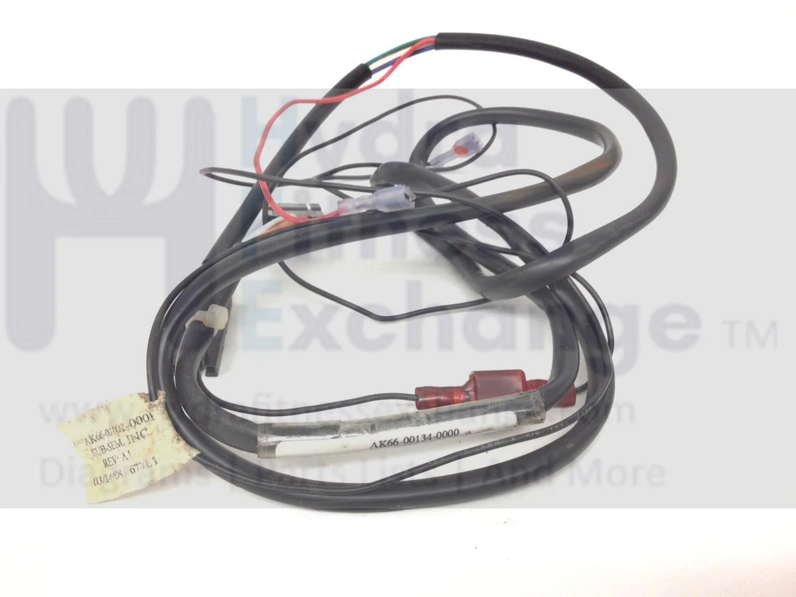 Used Life Fitness 95R Lifecycle Bike Armrest Recumbent Cable Assembly AK66-00134-0000