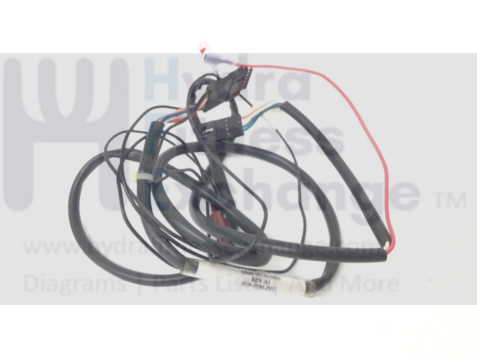 Used Life Fitness 95R Lifecycle Bike Armrest Recumbent Cable Assembly AK66-00134-0000 - Image 3