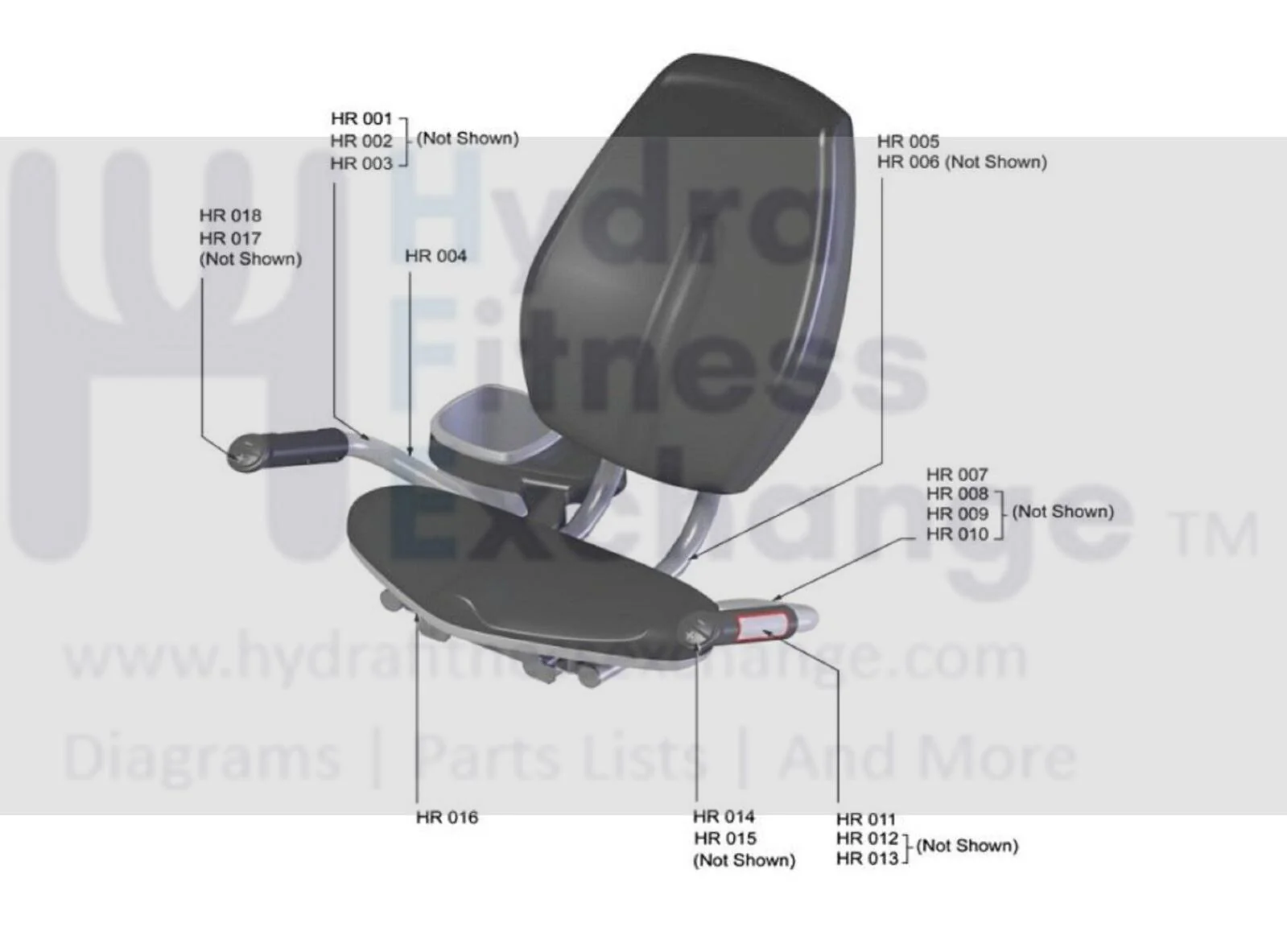 Life Fitness 95R PCSR Recumbent Bike Button Dummy End Cap 0K69-01166-0000 - Image 2