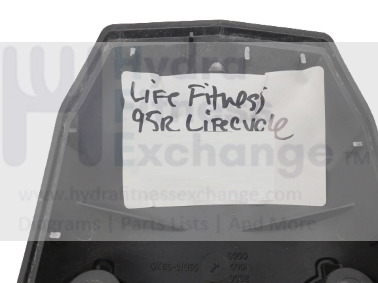 Life Fitness 95R Recumbent Bike Rear End Cap 0K66-01055-0000 - Image 2