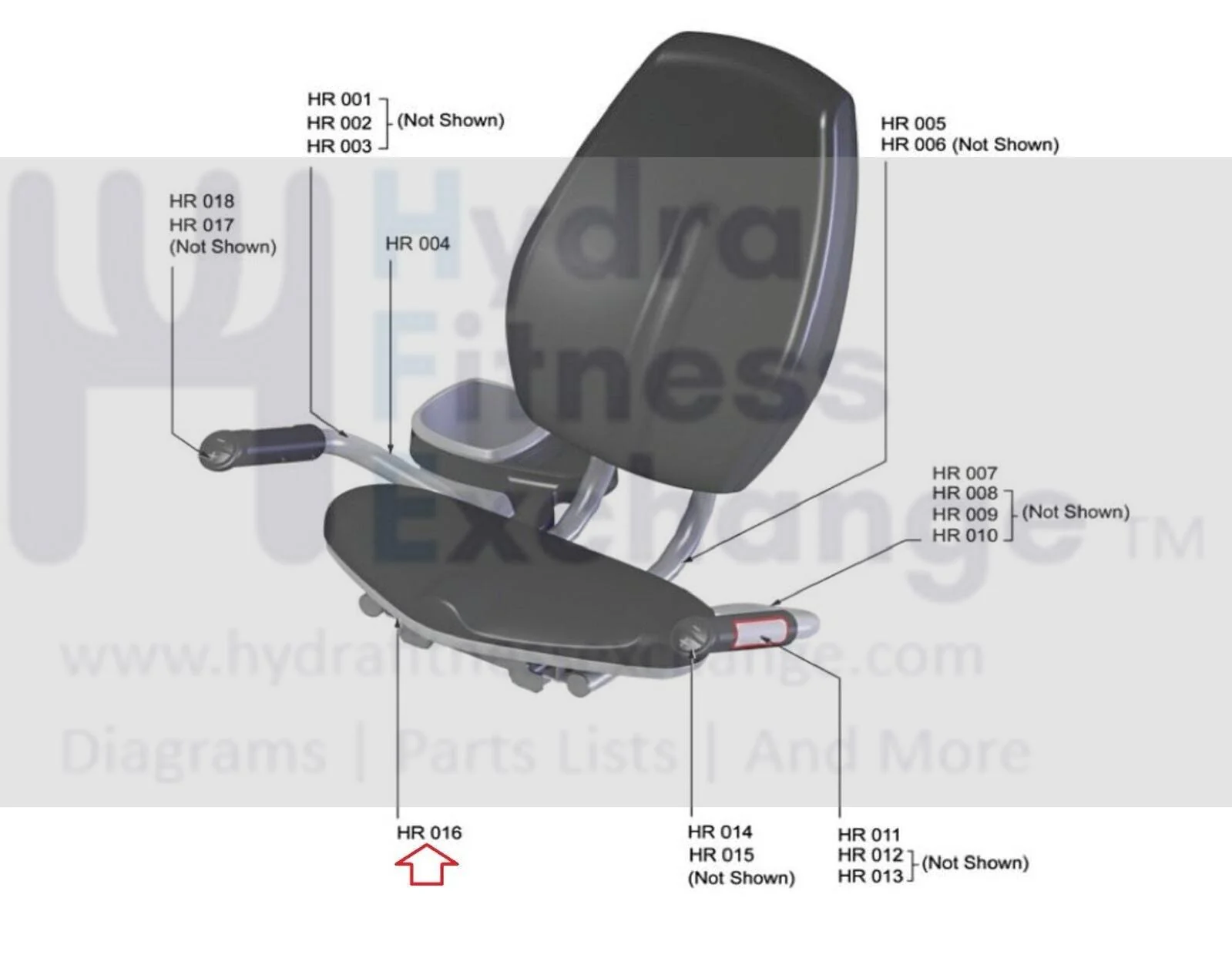 Life Fitness 95R Recumbent Bike Resistance Level Button Assembly AK69-00100-0000 - Image 2