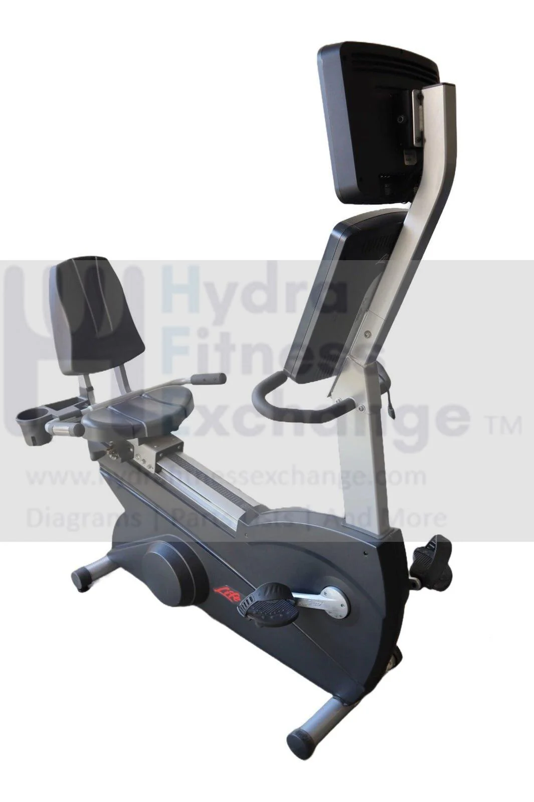Life Fitness CLSR Club Series Integrity w TV CLI118 Recumbent Stationary Bike