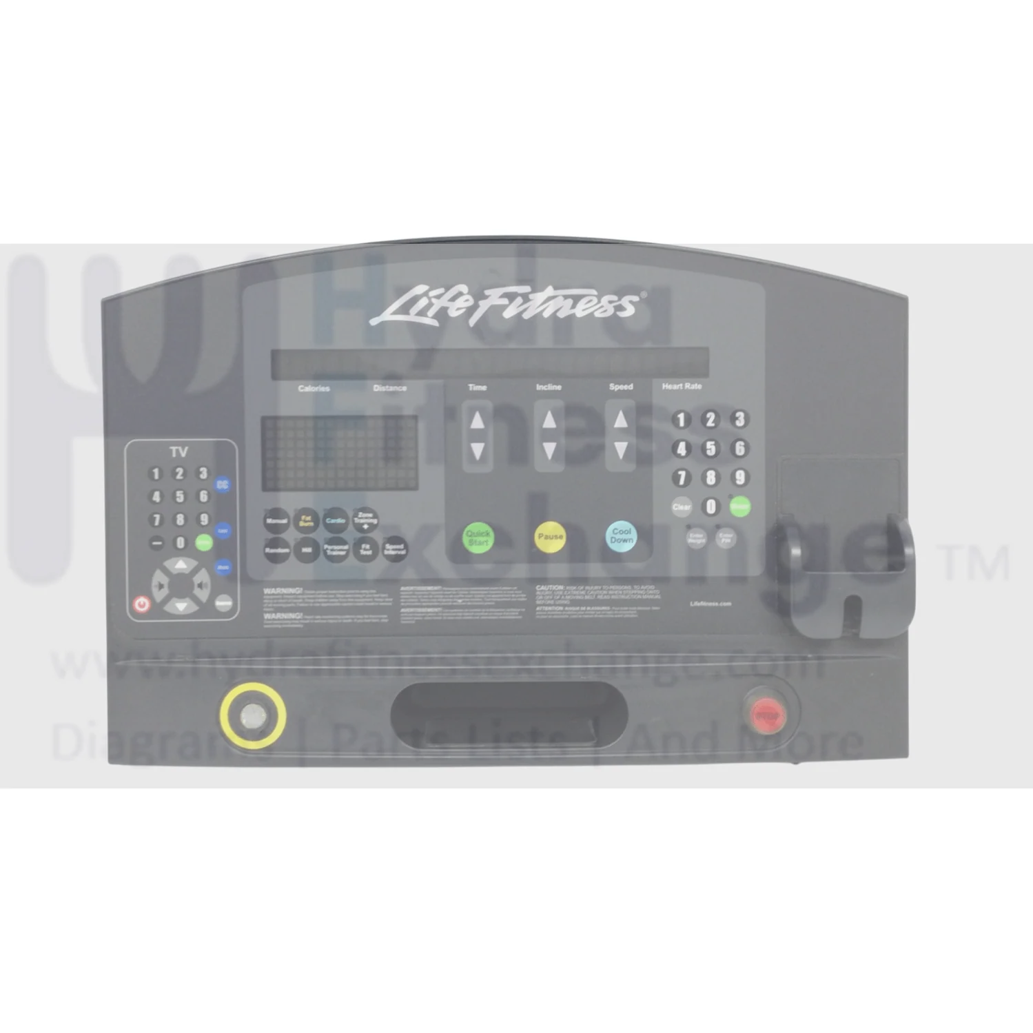 Life Fitness CLST-DMHCX-01 Treadmill Display Console Panel AK86-00094-0201