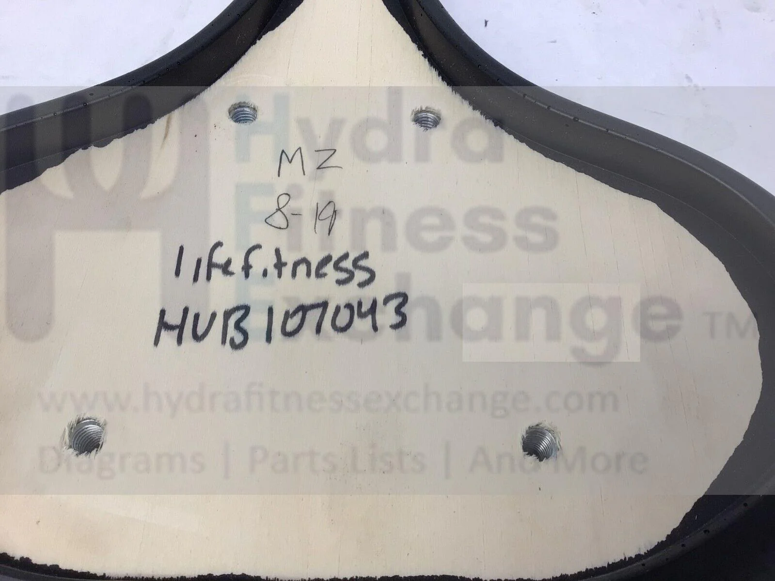 Used Life Fitness Crc-allxx-1111 Incse-allxx-01pf Upright Bike Seat 1004863-0001 - Image 3