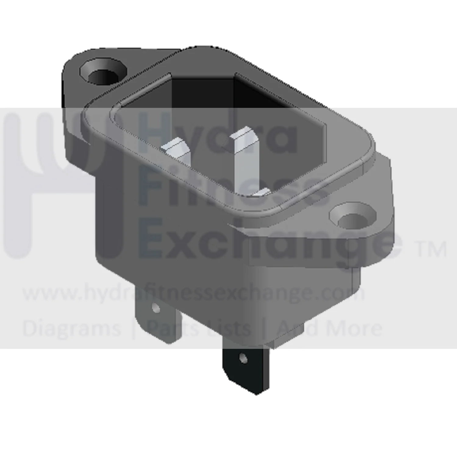 Life Fitness E5 X7 X8 Elliptical Power Entry Socket Input Module REX2LQL