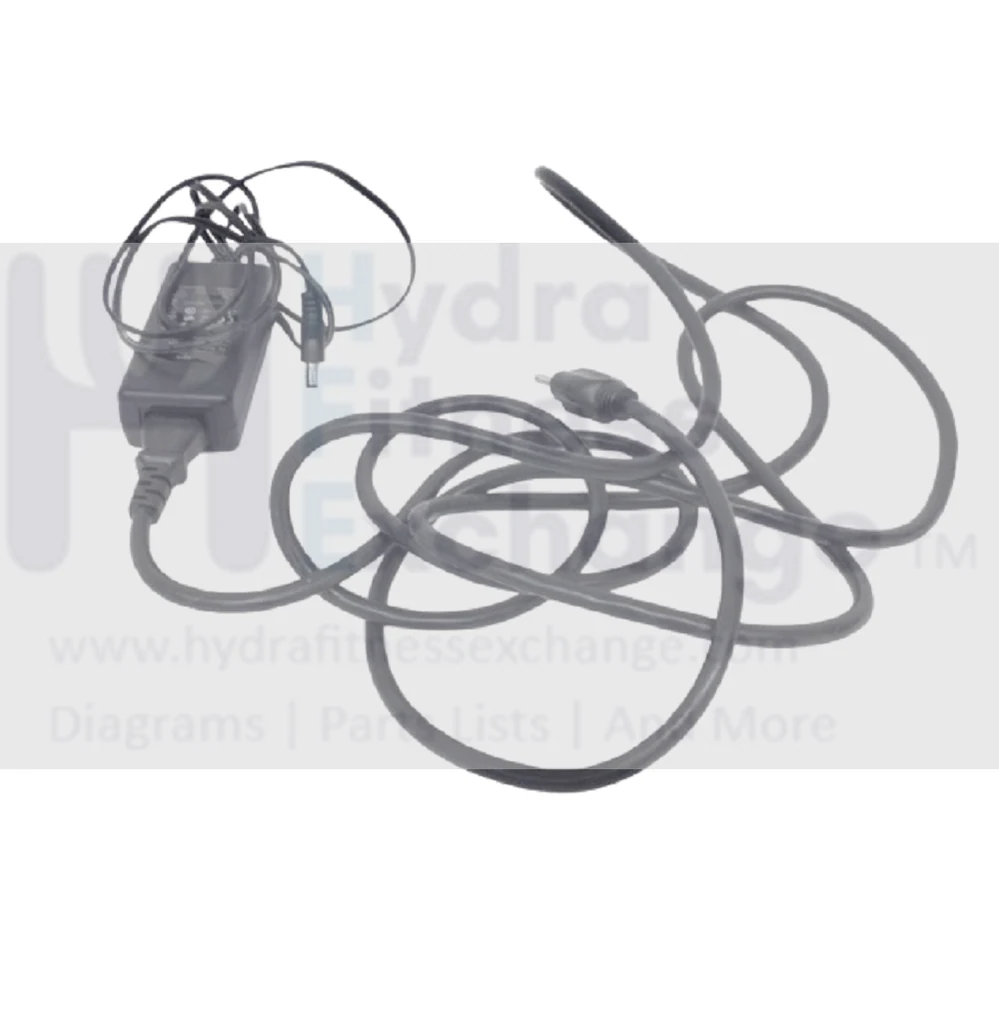 Life Fitness Elliptical Ac Adaptor With Power Cord AK47-00063-0001 - Image 2