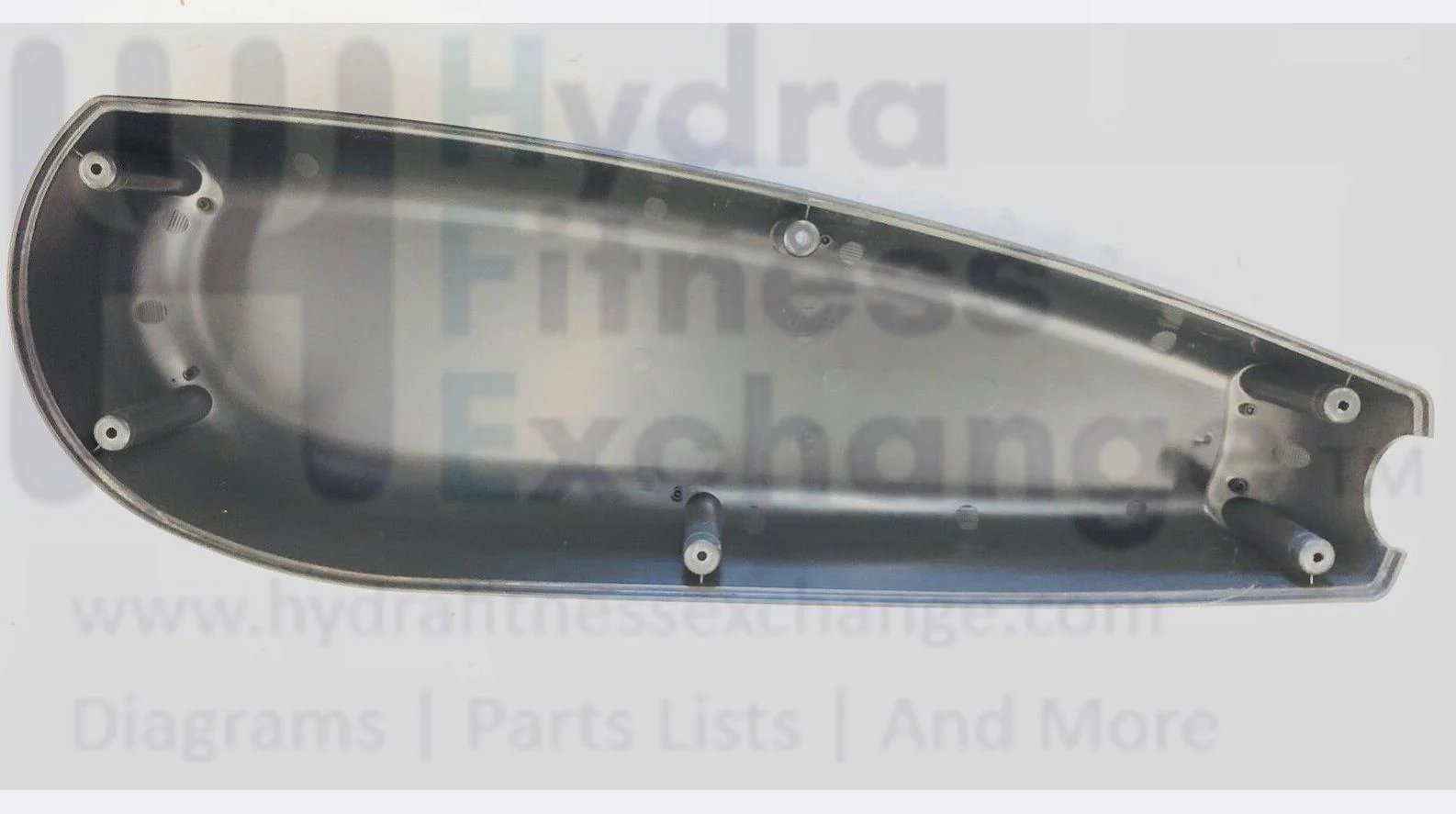 Used Life Fitness Elliptical Left Link Cover W/ Decal AK61-00214-0006 - Image 2
