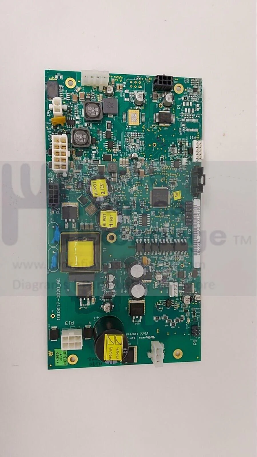 Life Fitness Elliptical Power Control Board Assembly 1003117-0021 - Image 2